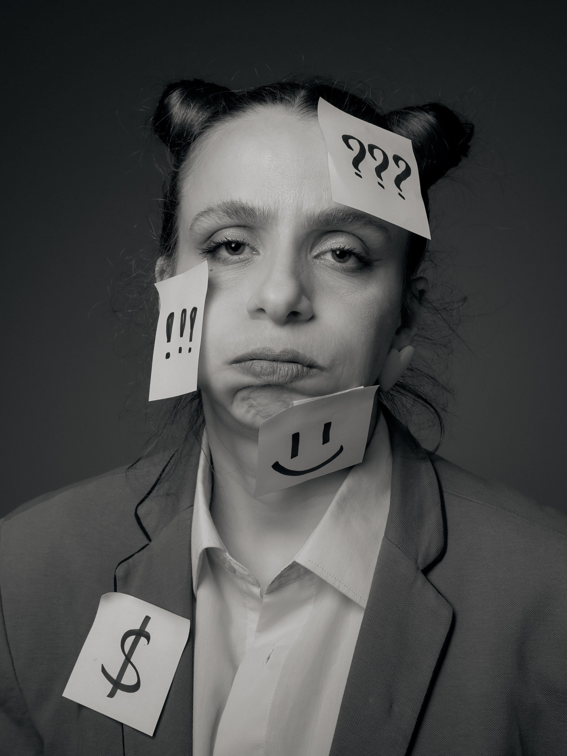 Фотосессия в студии для ведущей