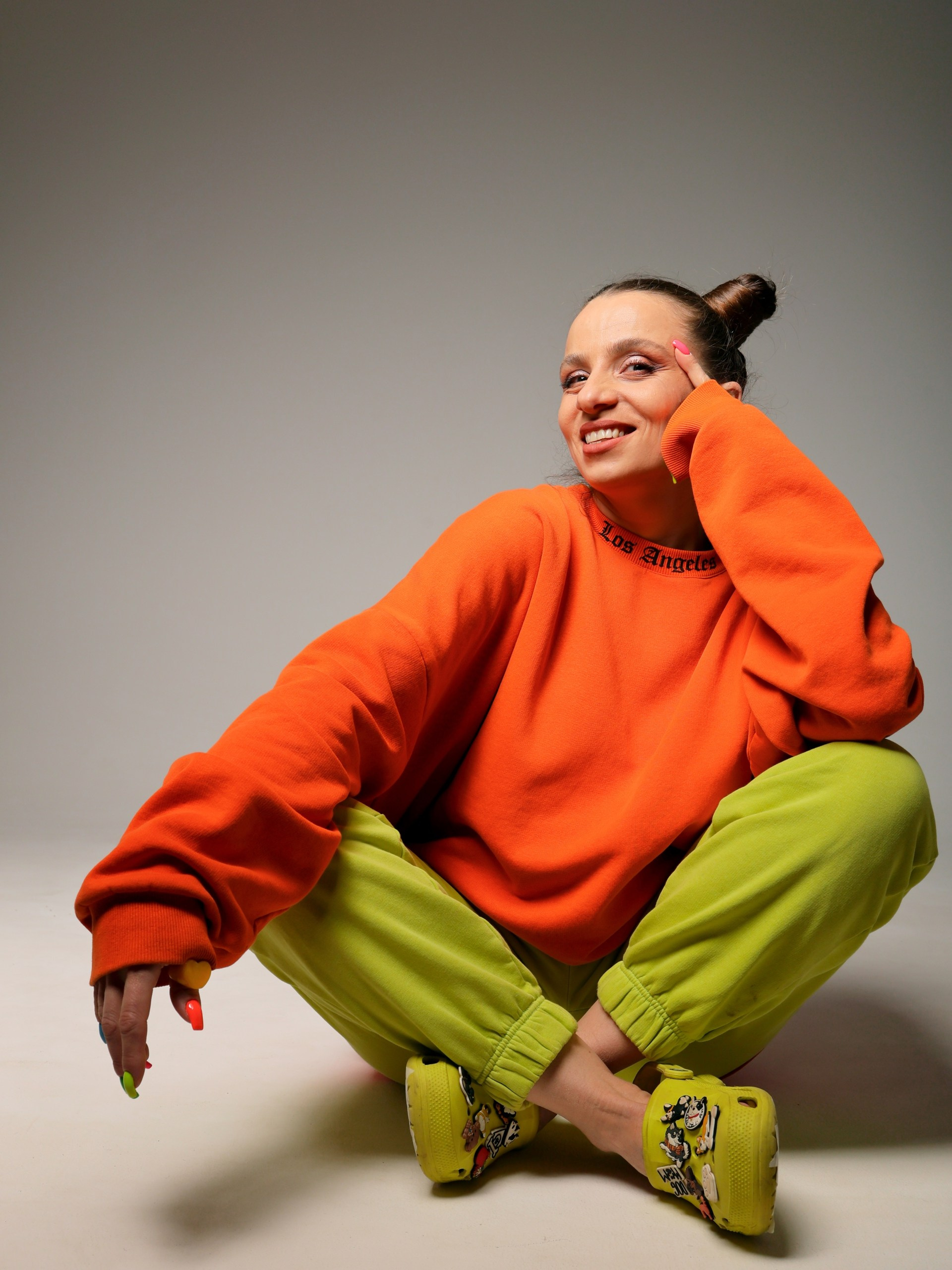 Фотосессия в студии для ведущей