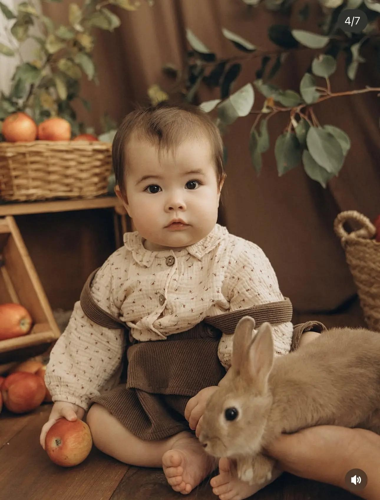 Осенний фотопроект с кроликом🐇. First-foto.ru