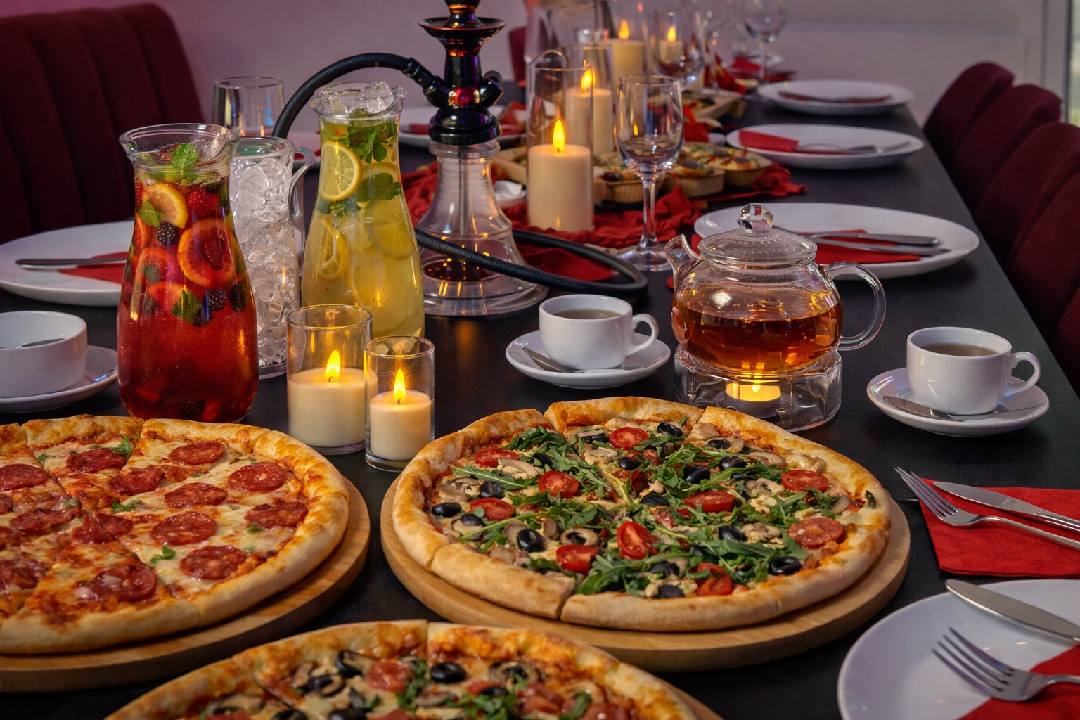 Меню на локации