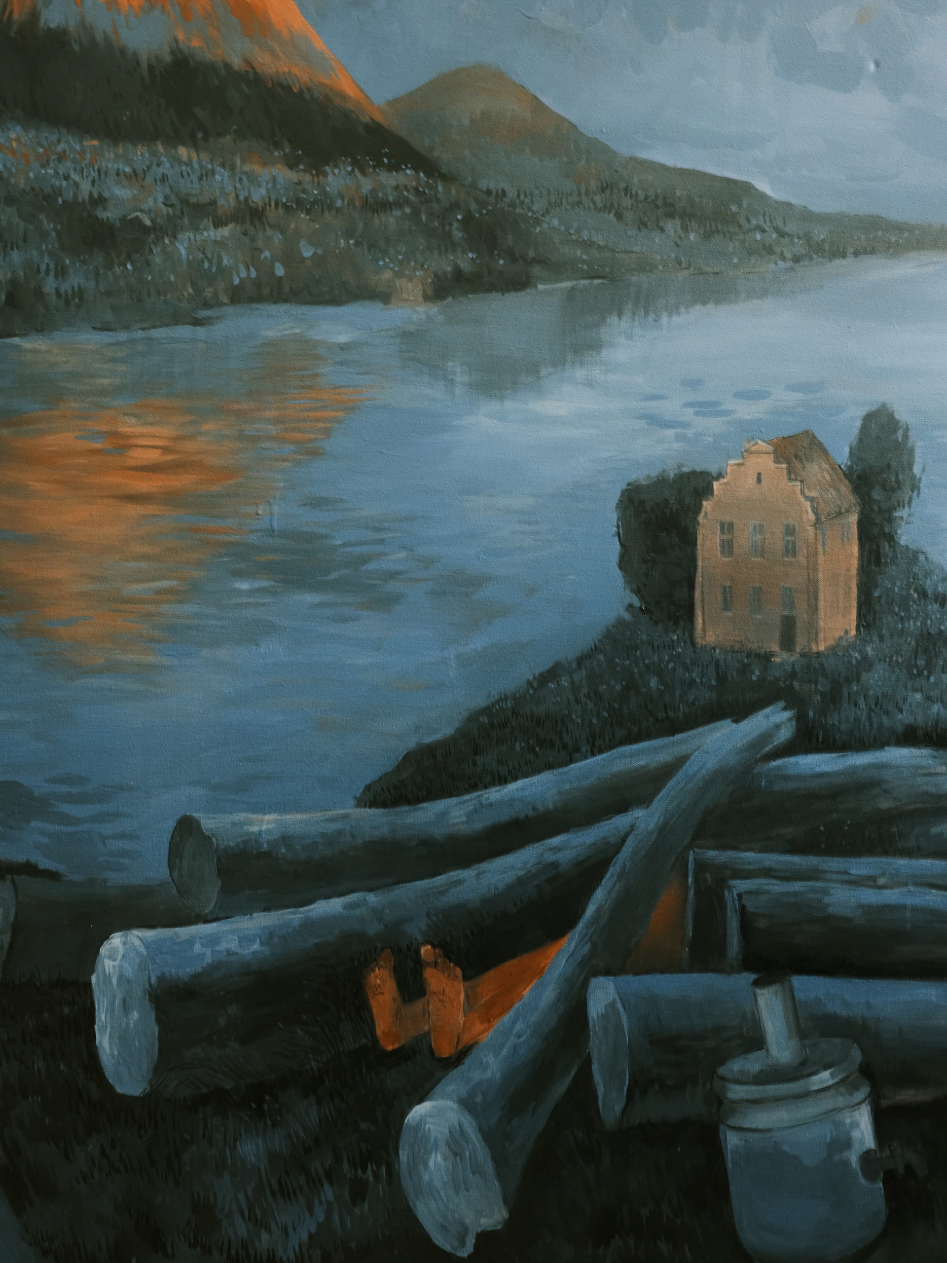 2026. Paintings by the artist Sergey Ratchin
