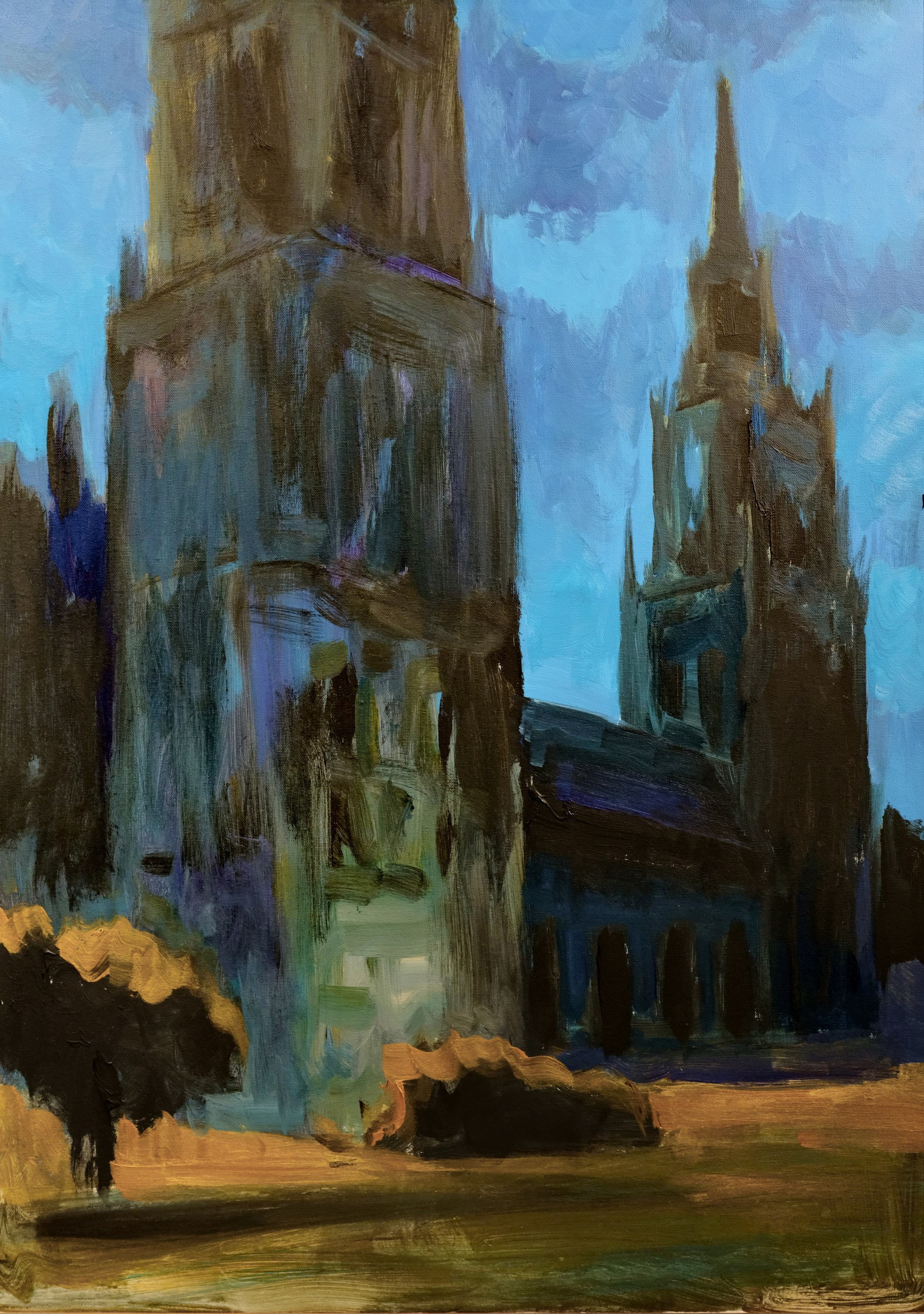 2026. Paintings by the artist Sergey Ratchin
