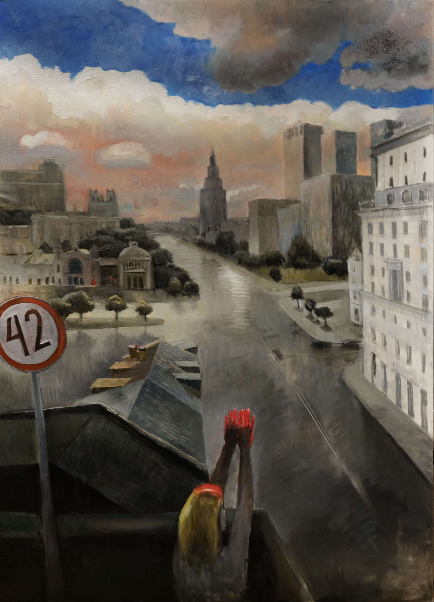 2026. Paintings by the artist Sergey Ratchin