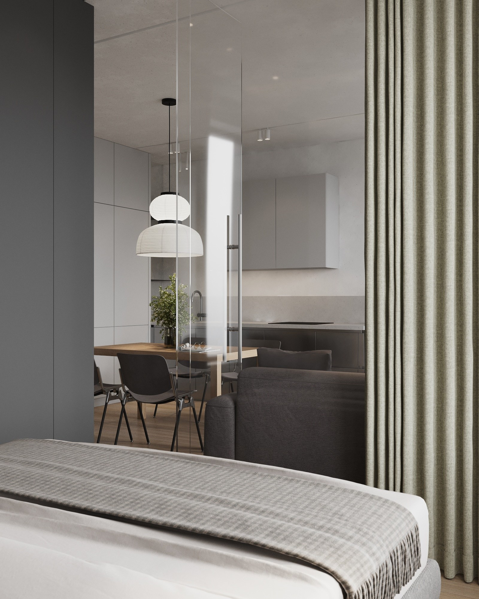 FORIVER_Flat — Apartment for rent in Moscow Russia designed by QUADRUM STUDIO