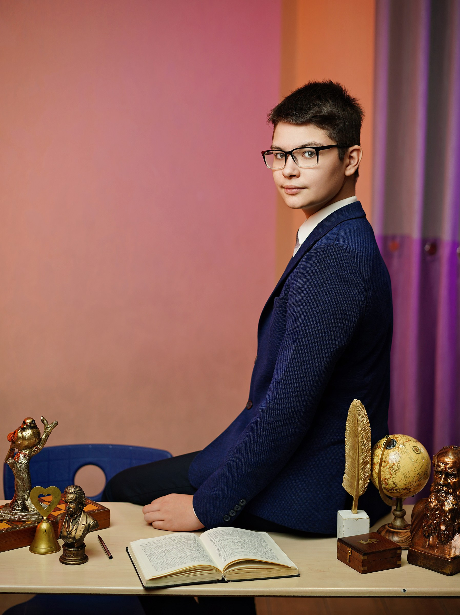 Виньетка + портреты. GOTRA — выпускные альбомы в Тюмени