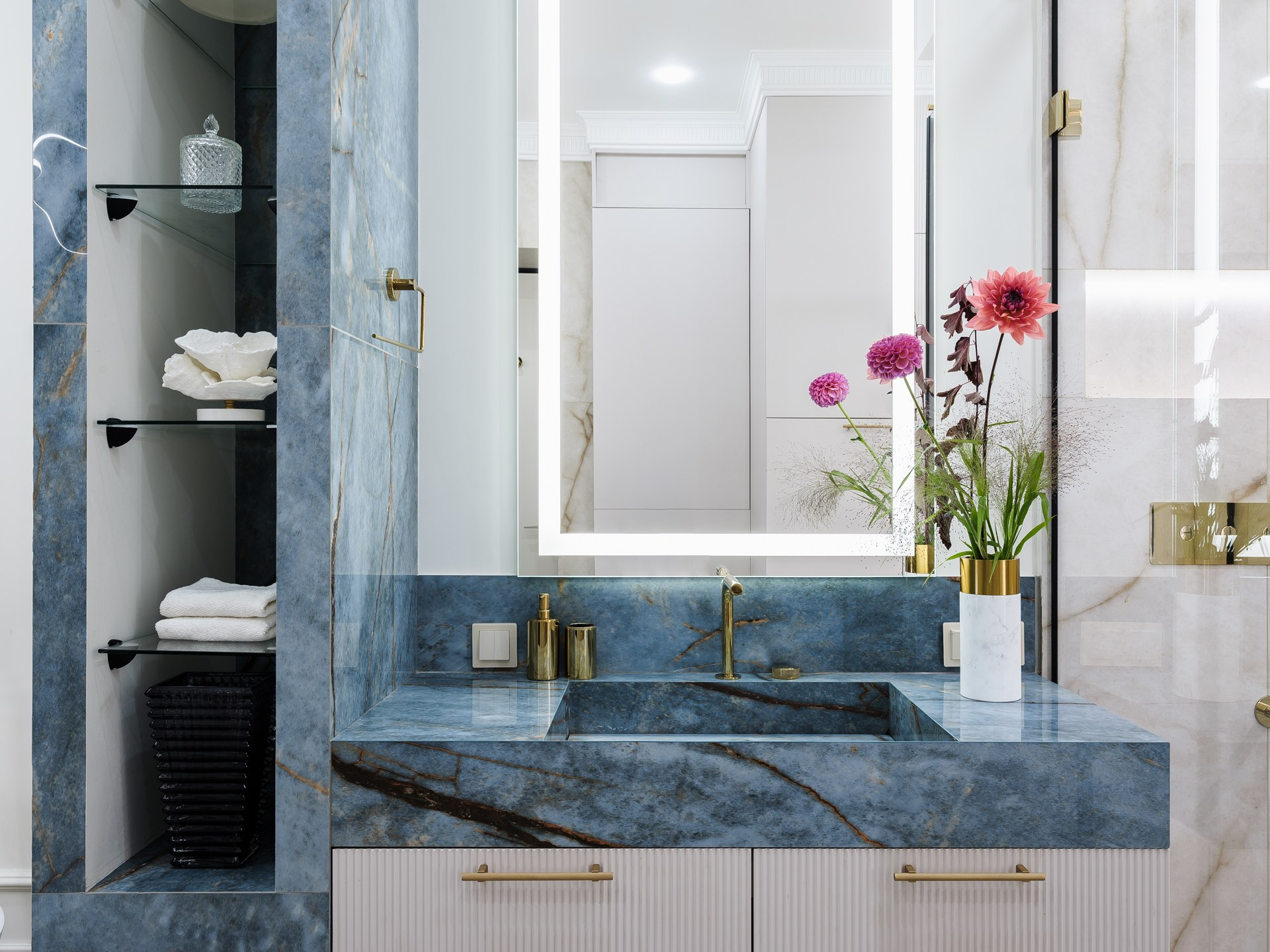 Проект: Б. Черемушкинская | Элегантная мягкость интерьера