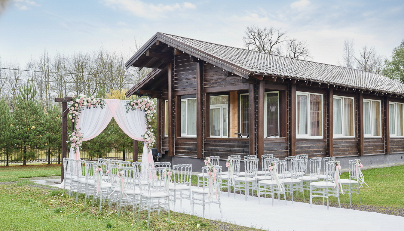 Банкетный зал Веранда в Якушево у озера для свадеб, юбилеев, корпоративов. Официальный сайт