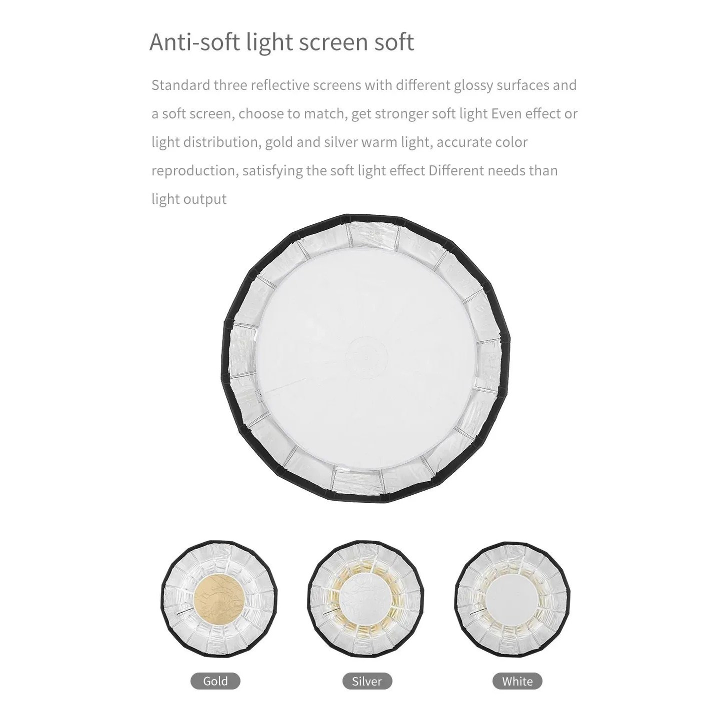 Софтбокс Godox AD-S85S быстроскладной с байонетом Godox в аренду в СПб