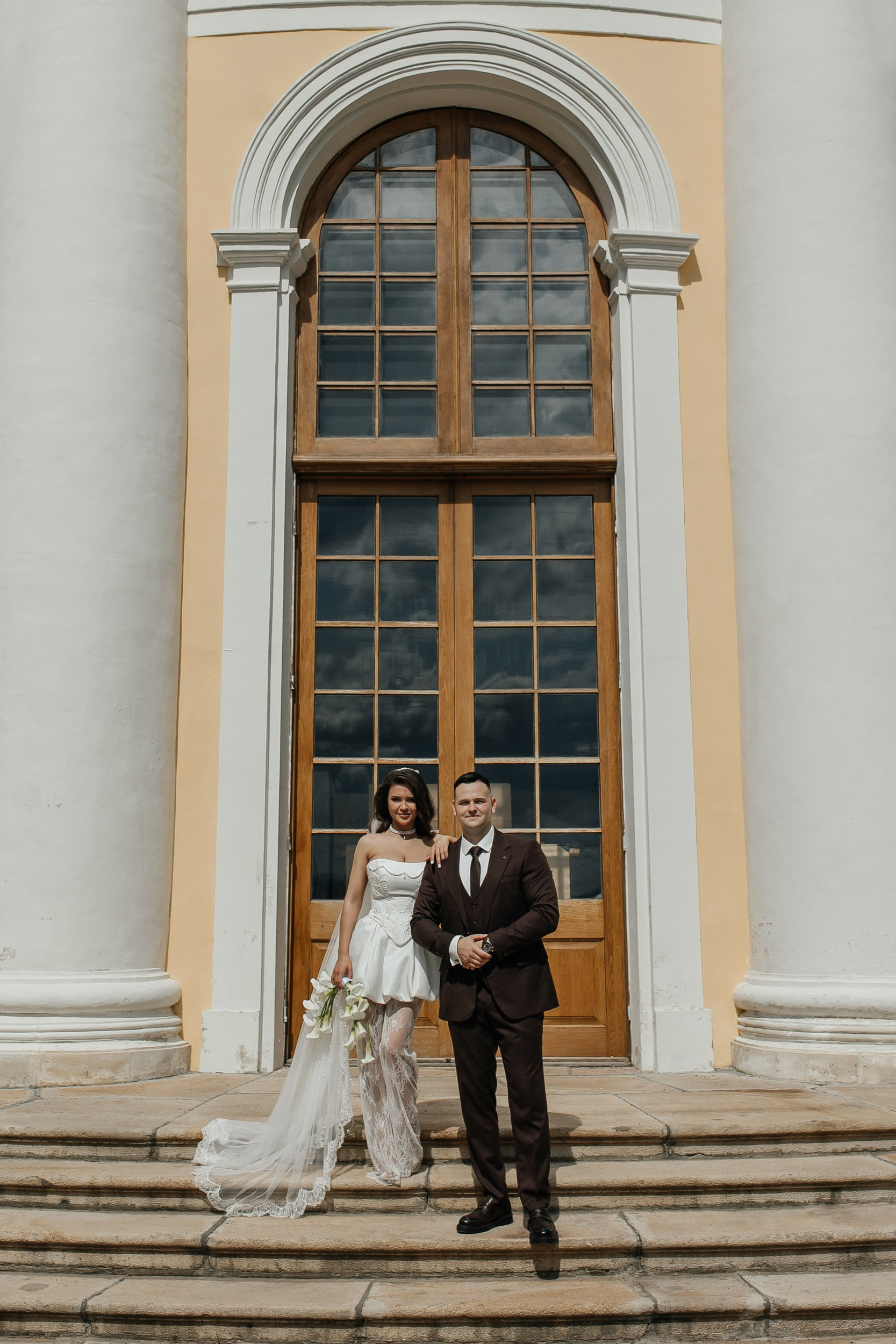 Свадебная прогулка в усадьбе Архангельское