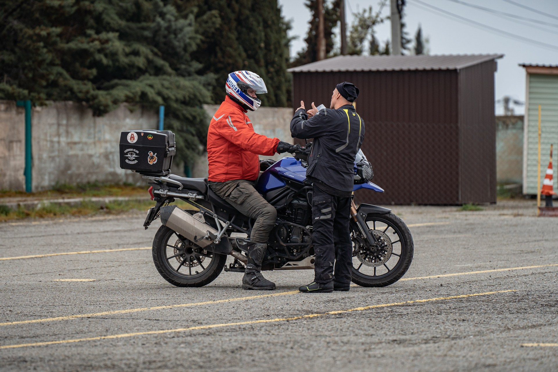Фотосопровождение. Занятия по безопасному управлению мотоциклом Владимир Оллилайнен