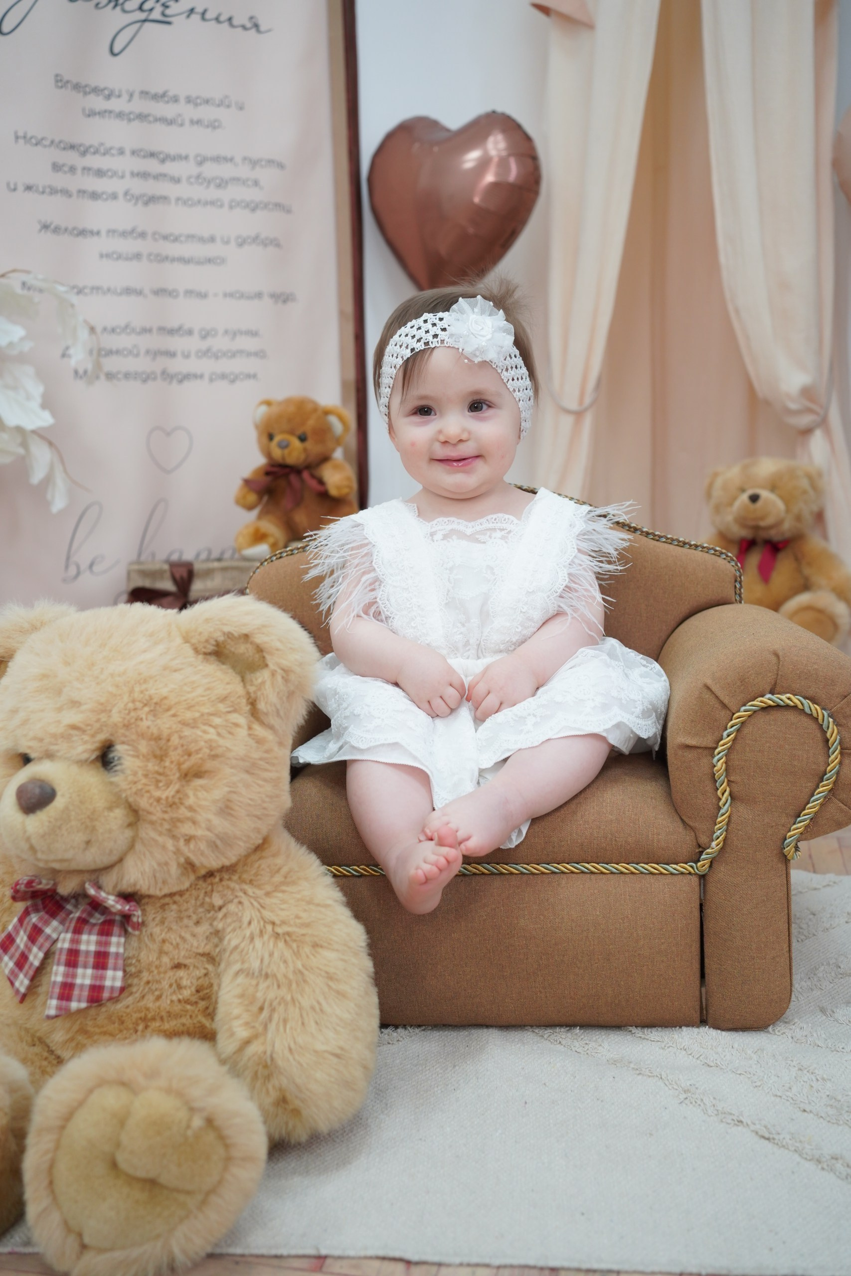 Фотоссесия на Годик для Девочки. Детская Фотостудия ГОДОВАСИКИ в Санкт-Петербурге фотосесия на годик