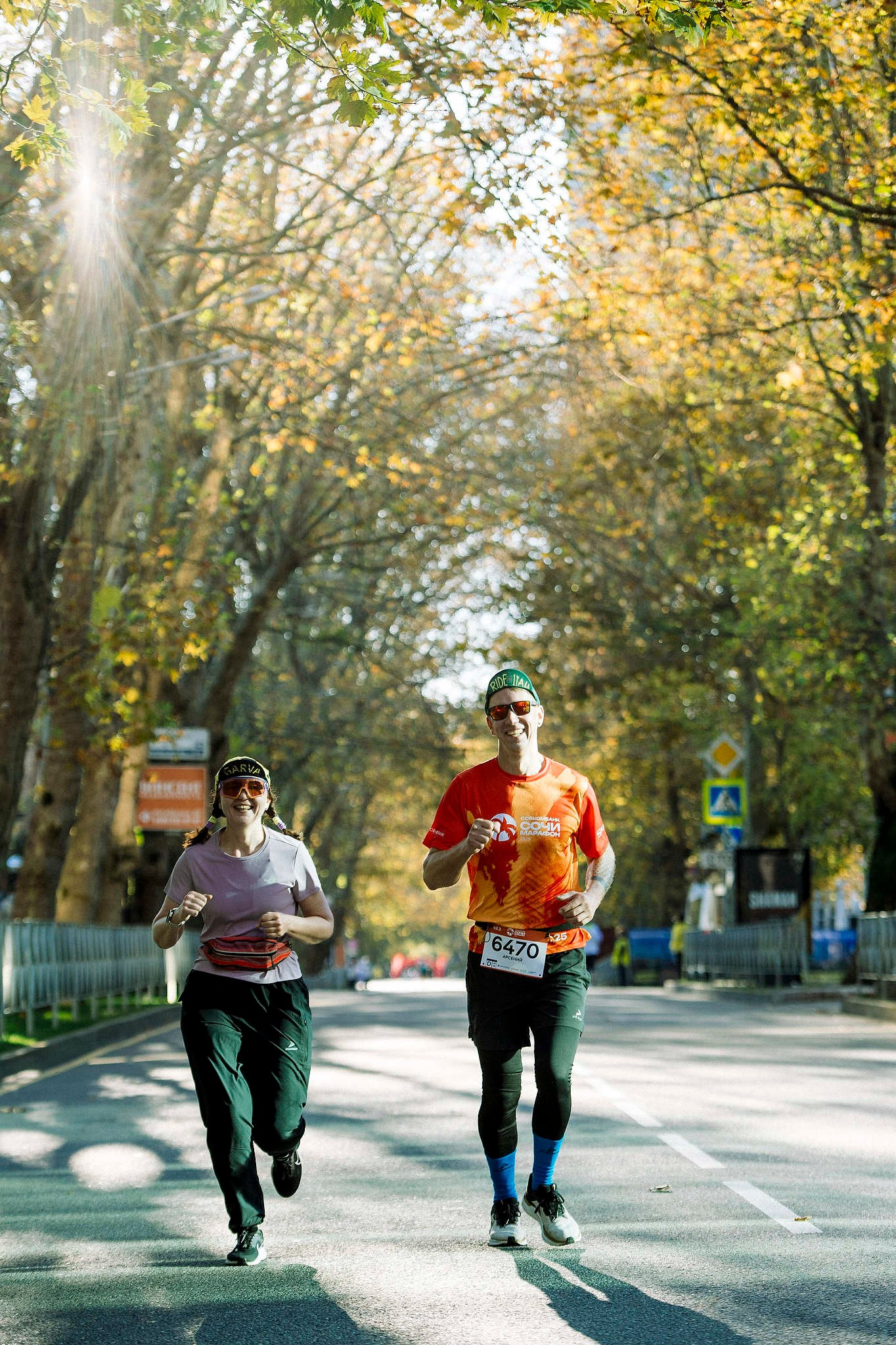 Марафонцы в Сочи