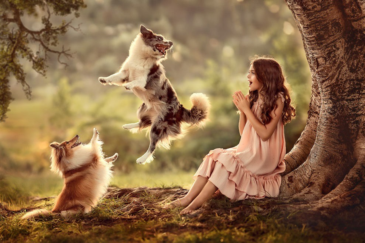 3D effect. Photographer Elena Michelle