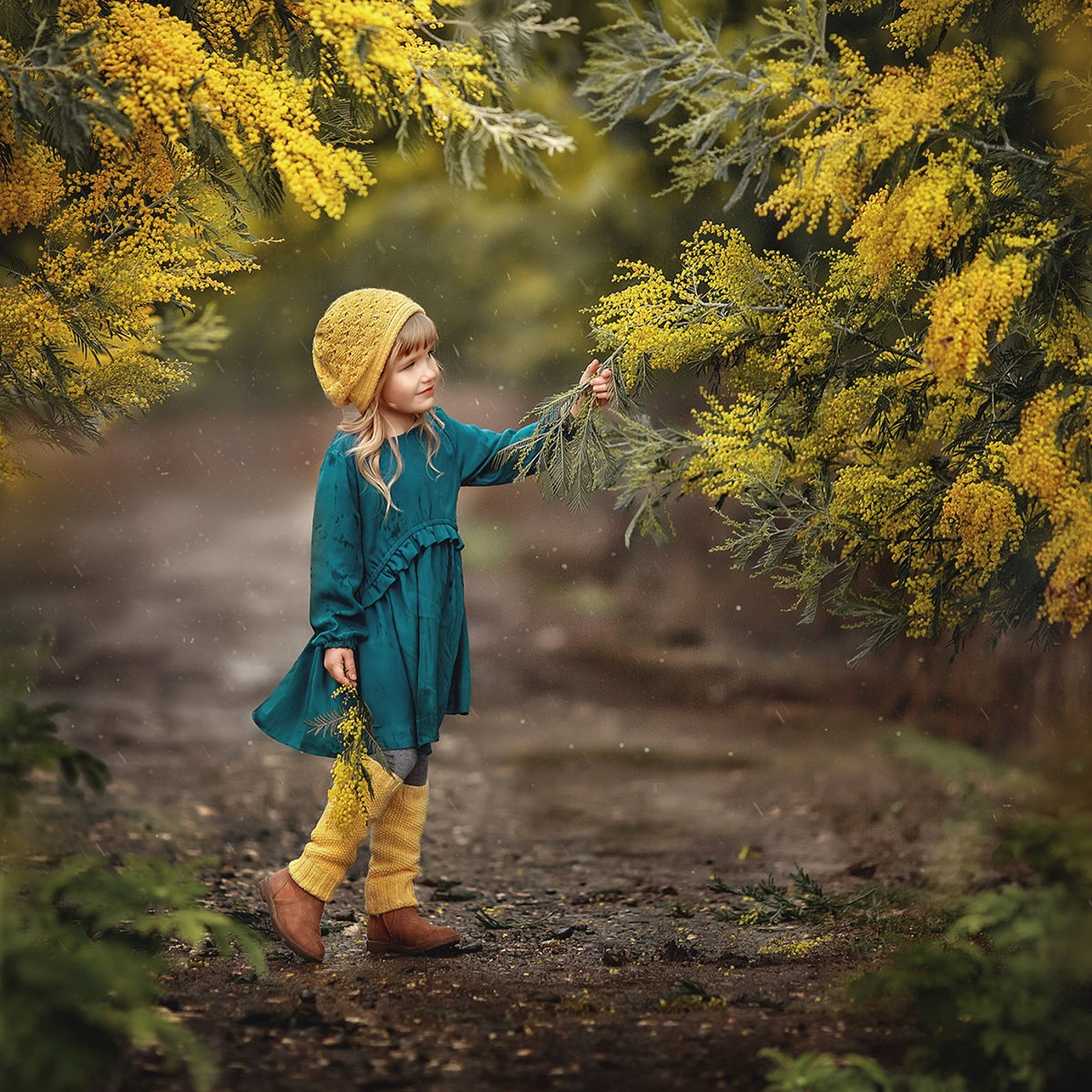 3D effect. Photographer Elena Michelle