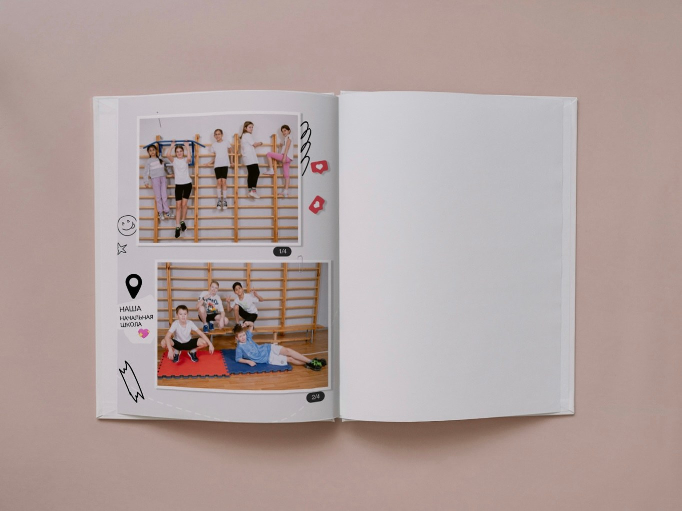 Выпускные альбомы 4 классов. Фотограф Николай Селуков