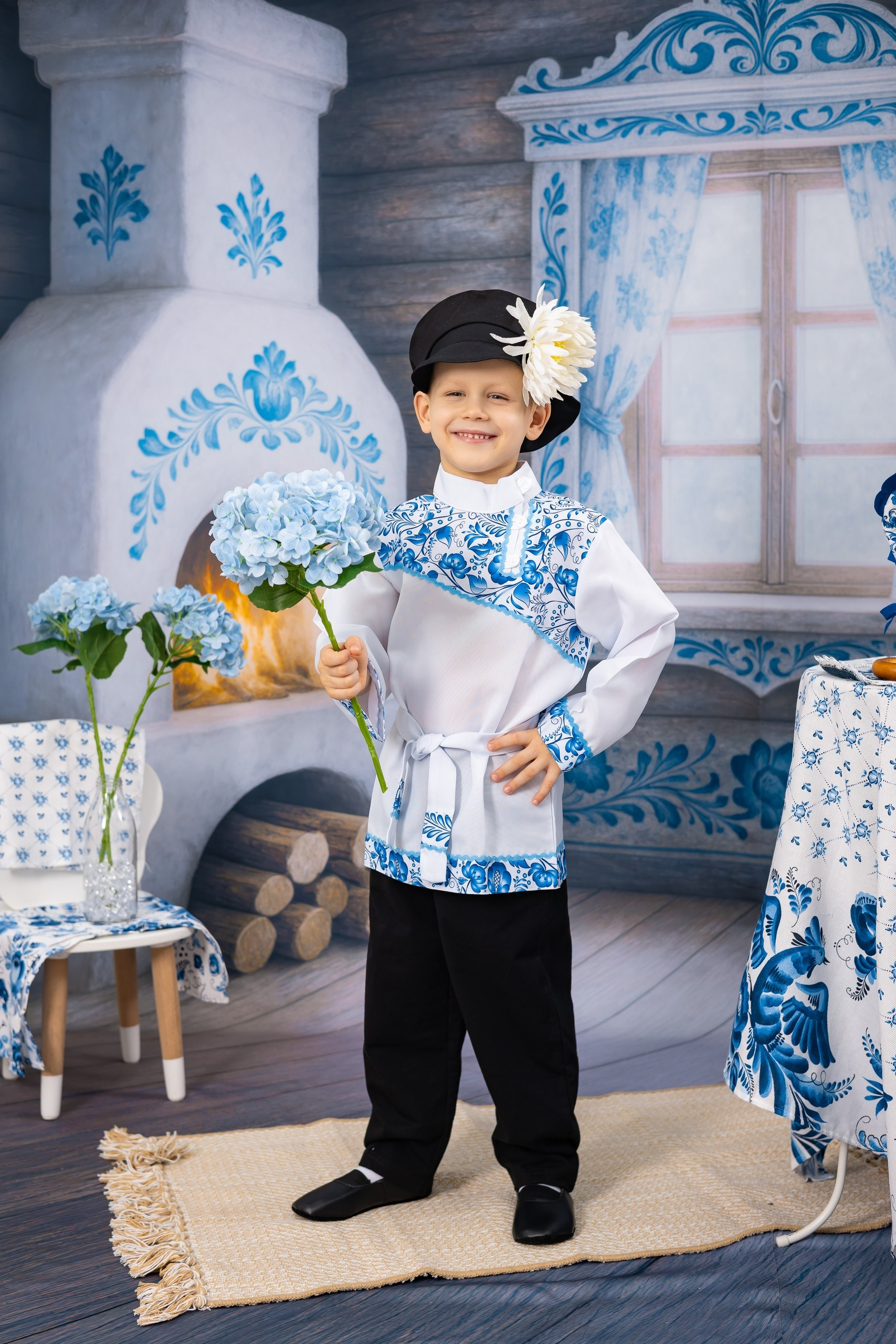 Детская фотосессия, проект «Гжель». Выпускные альбомы. Фотостудия «Олеся»