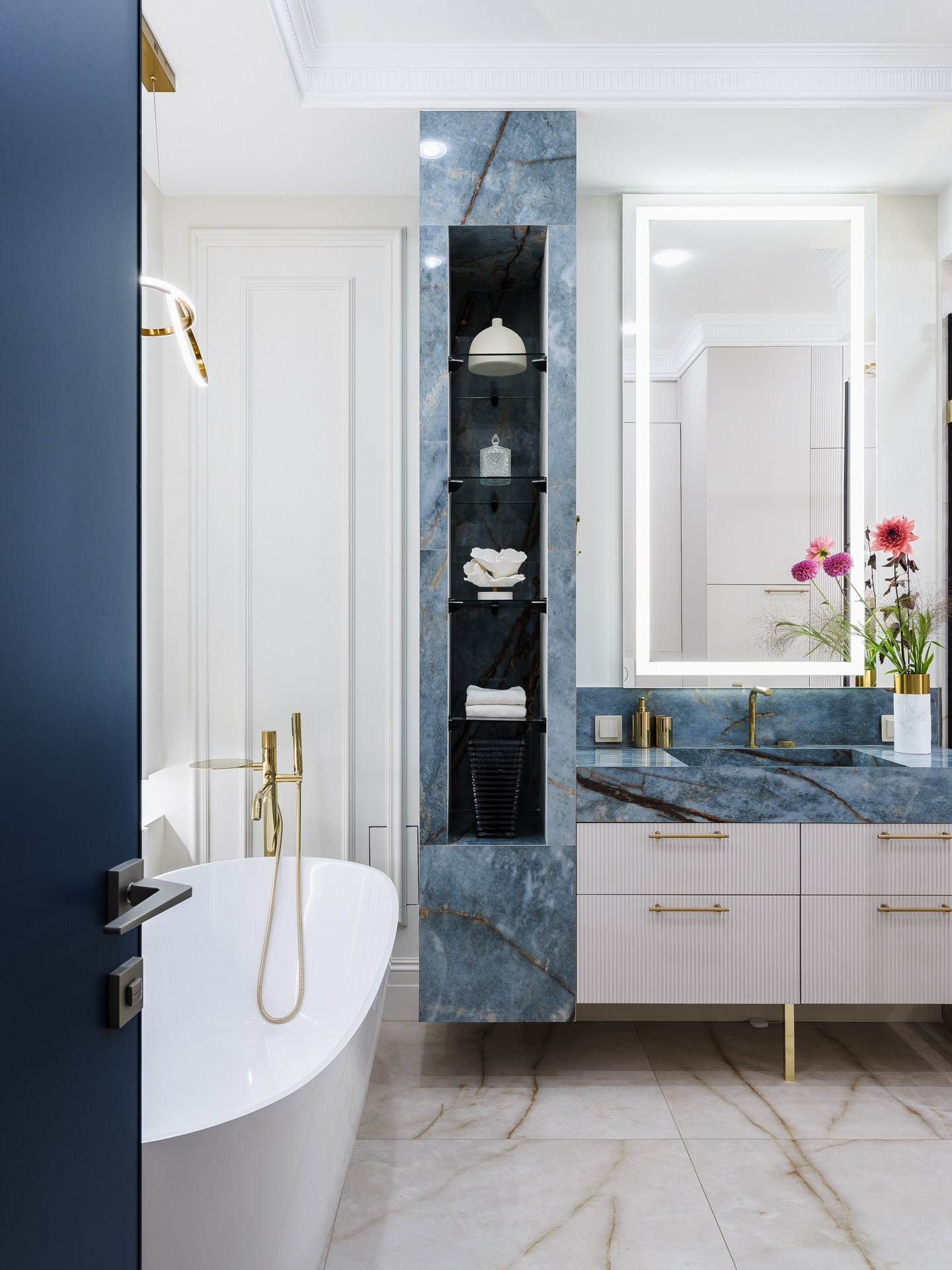 Проект: Б. Черемушкинская | Элегантная мягкость интерьера