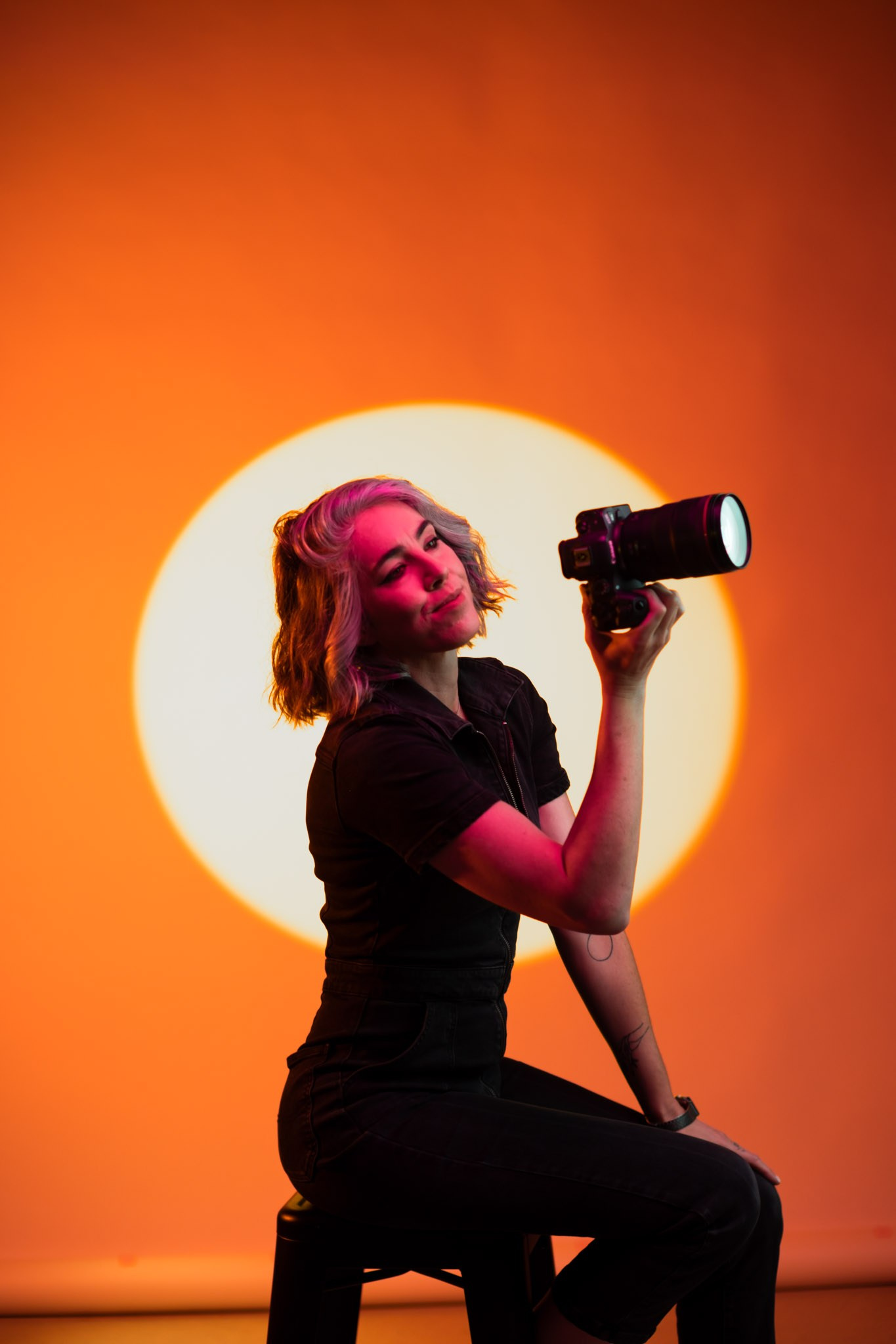 Works. Фотограф с цветным светом и оператор в Москве | Лиля Кичигина