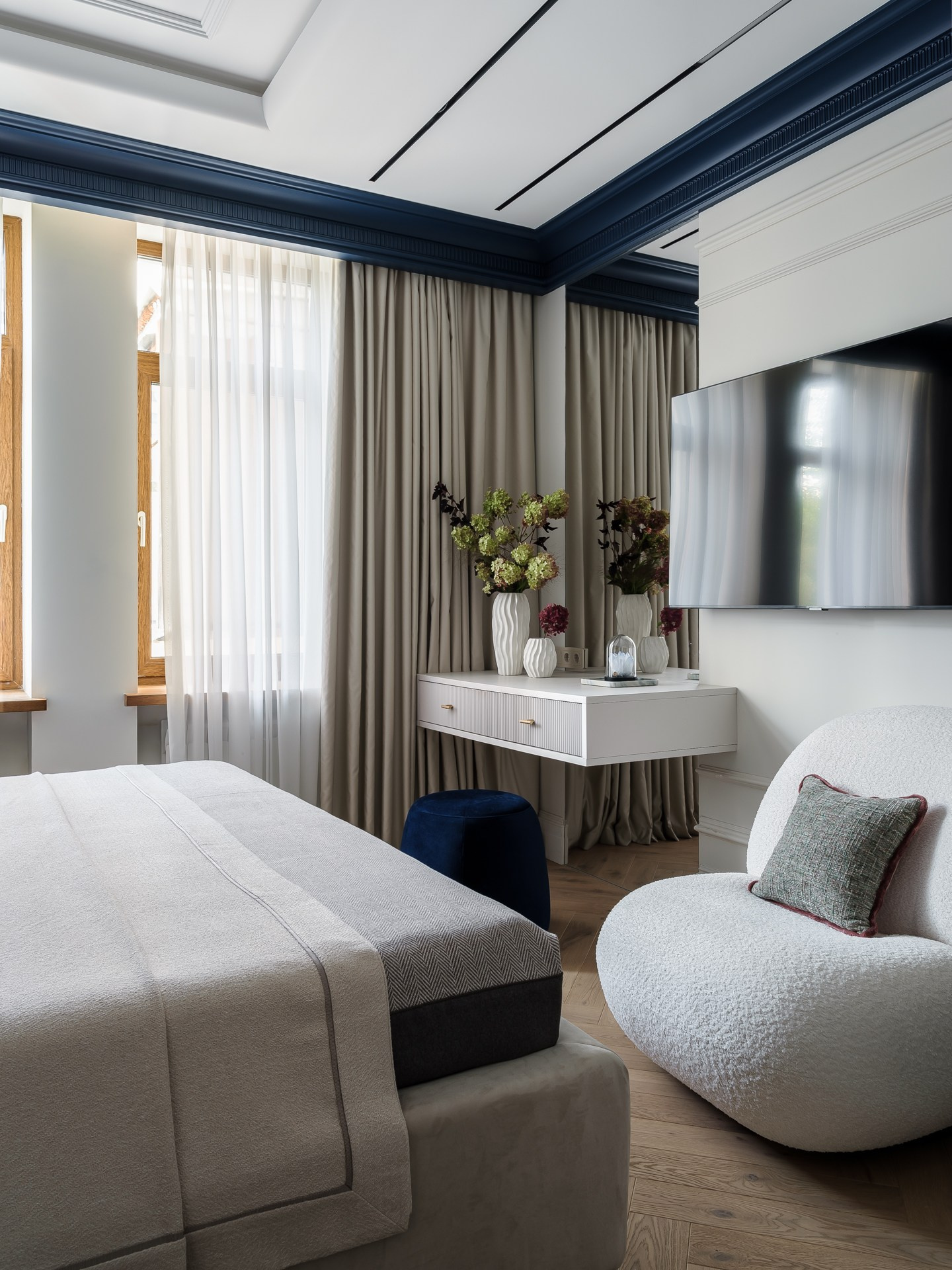 Проект: Б. Черемушкинская | Элегантная мягкость интерьера