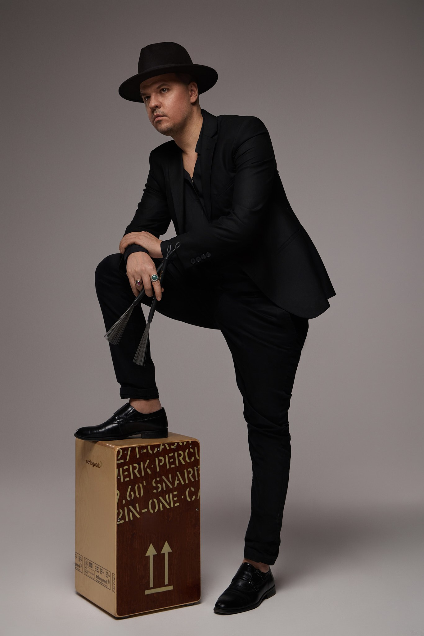 Съемка в стиле нуар для джазовой группы. Портретный фотограф в Москве Купцова Юлия