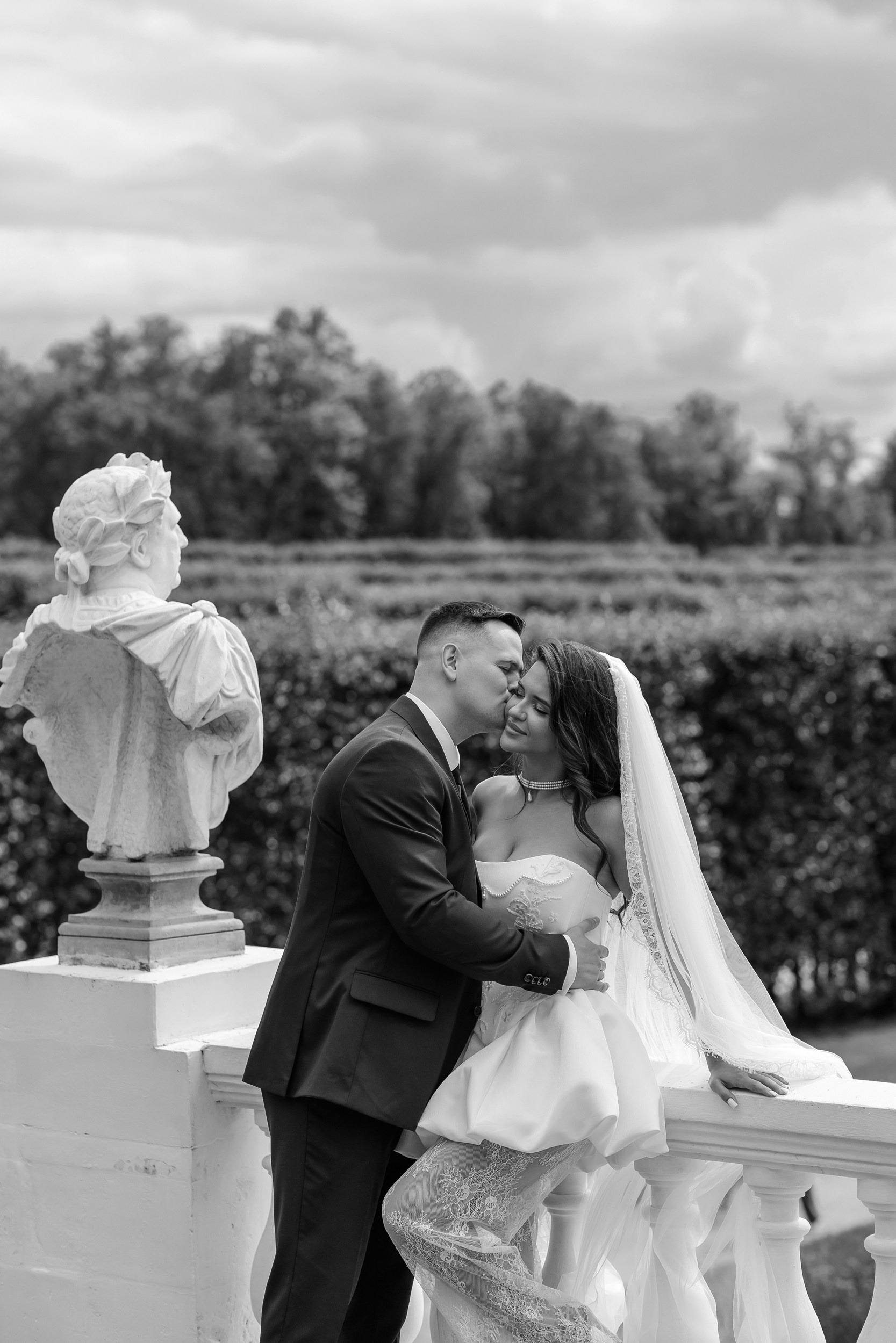 Свадебная фотосессия в усадьбе Архангельское