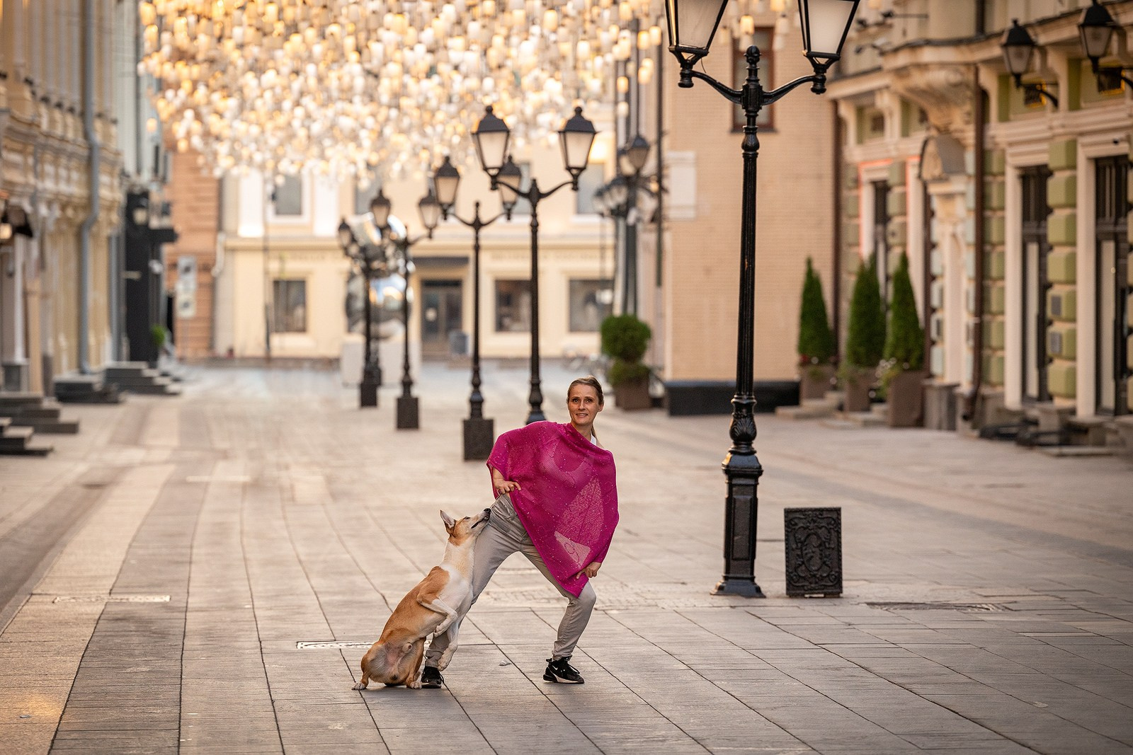Винтик и Вита в городе. Фотограф-анималист Natalia Deingel | Фотосъемка собак в Москве