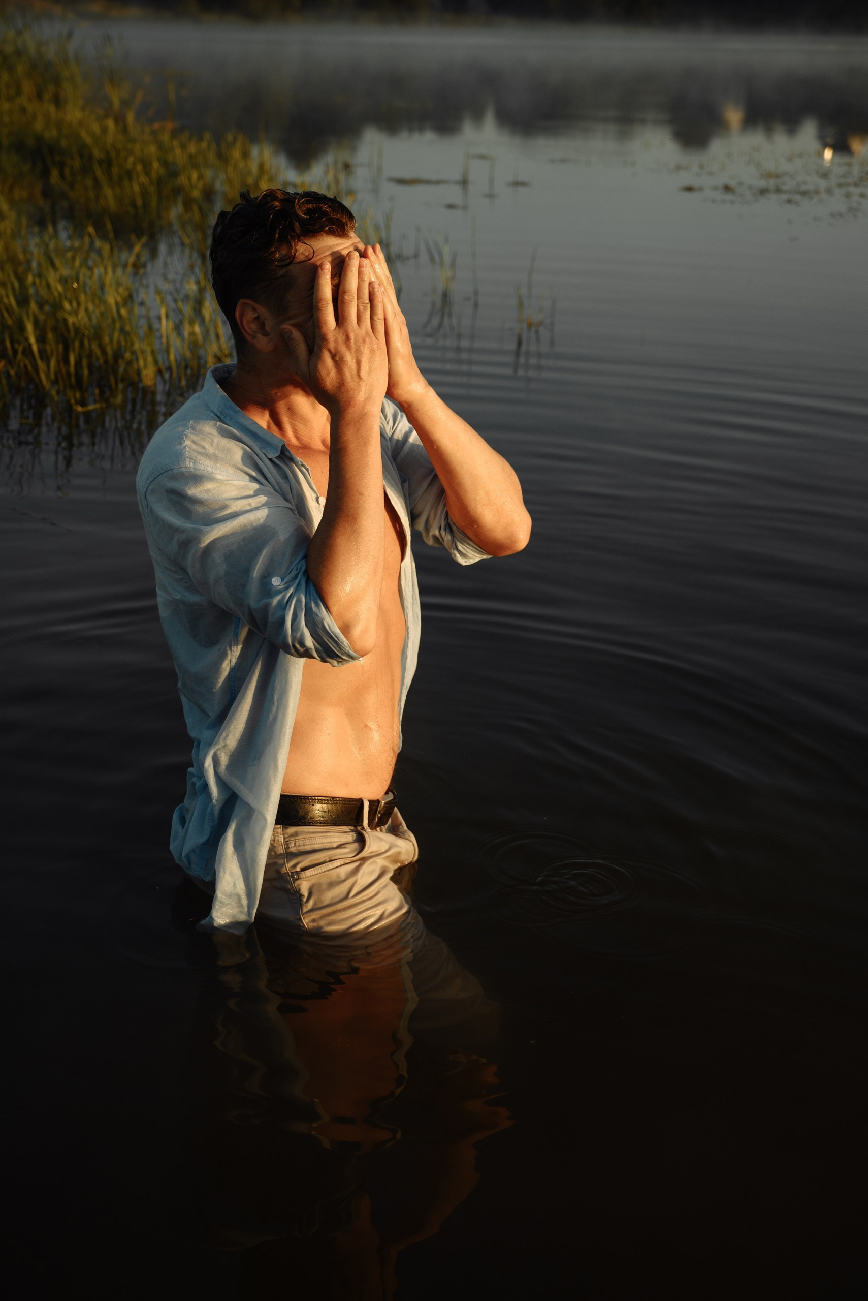 ПШЕНИЧНЫЙ МУЖЧИНА. Внутренний ландшафт. Фотограф в Москве и ближайшем Подмосковье