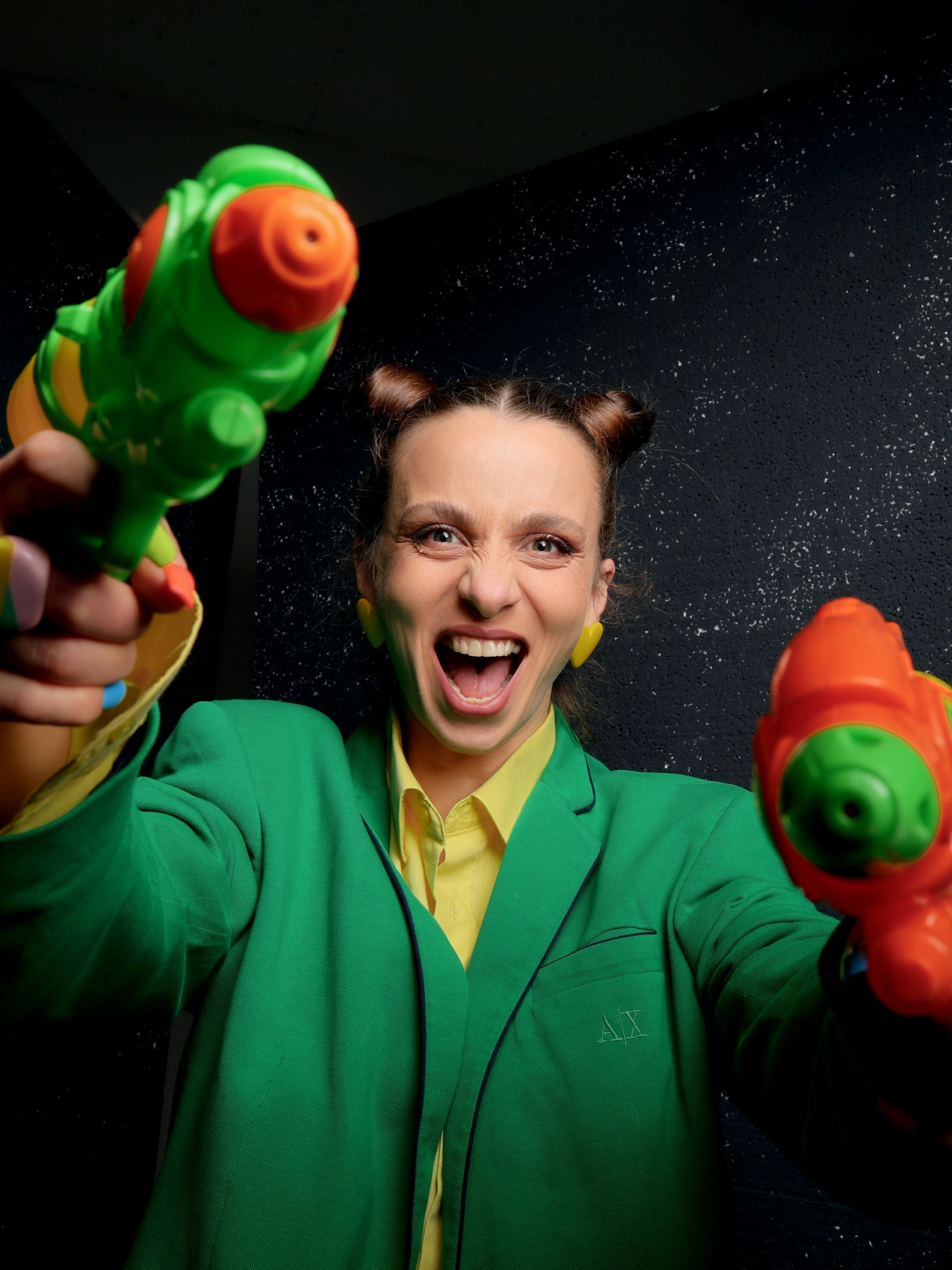 Фотосессия в студии для ведущей