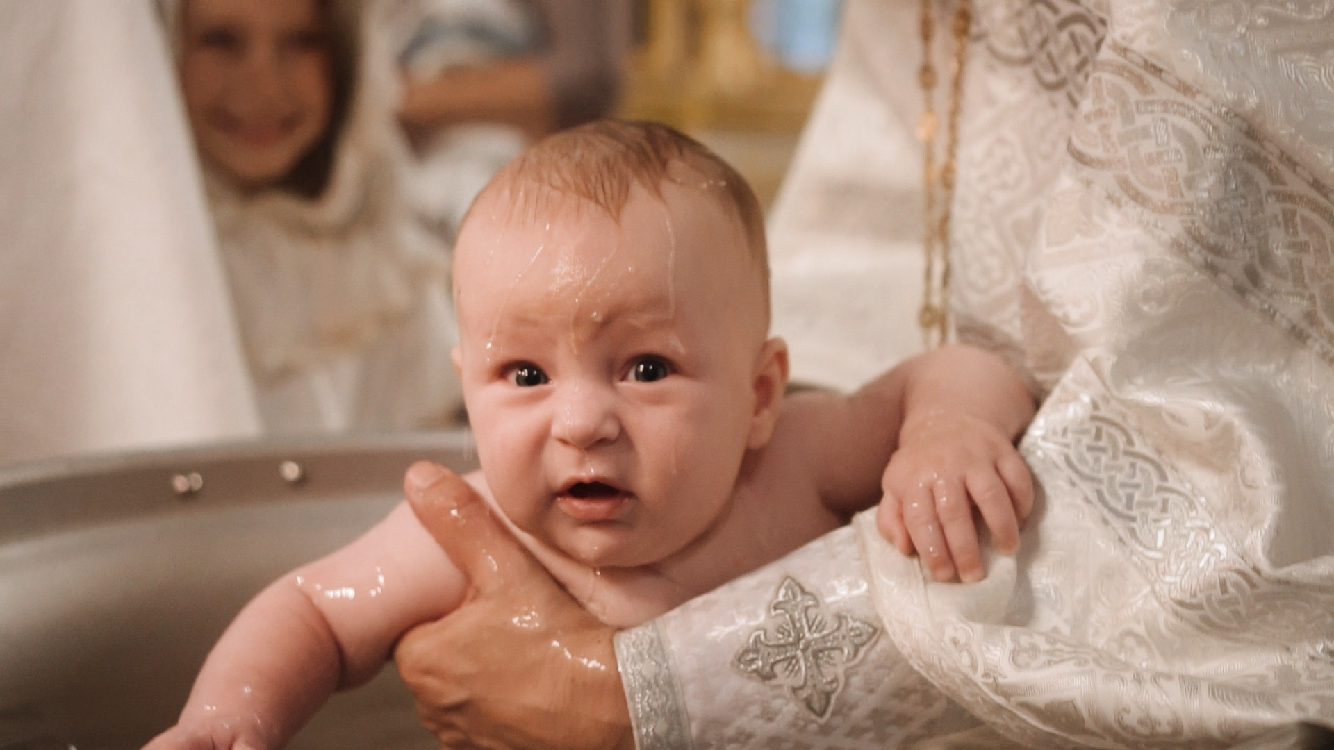 Видеосъёмка крещения в Москве