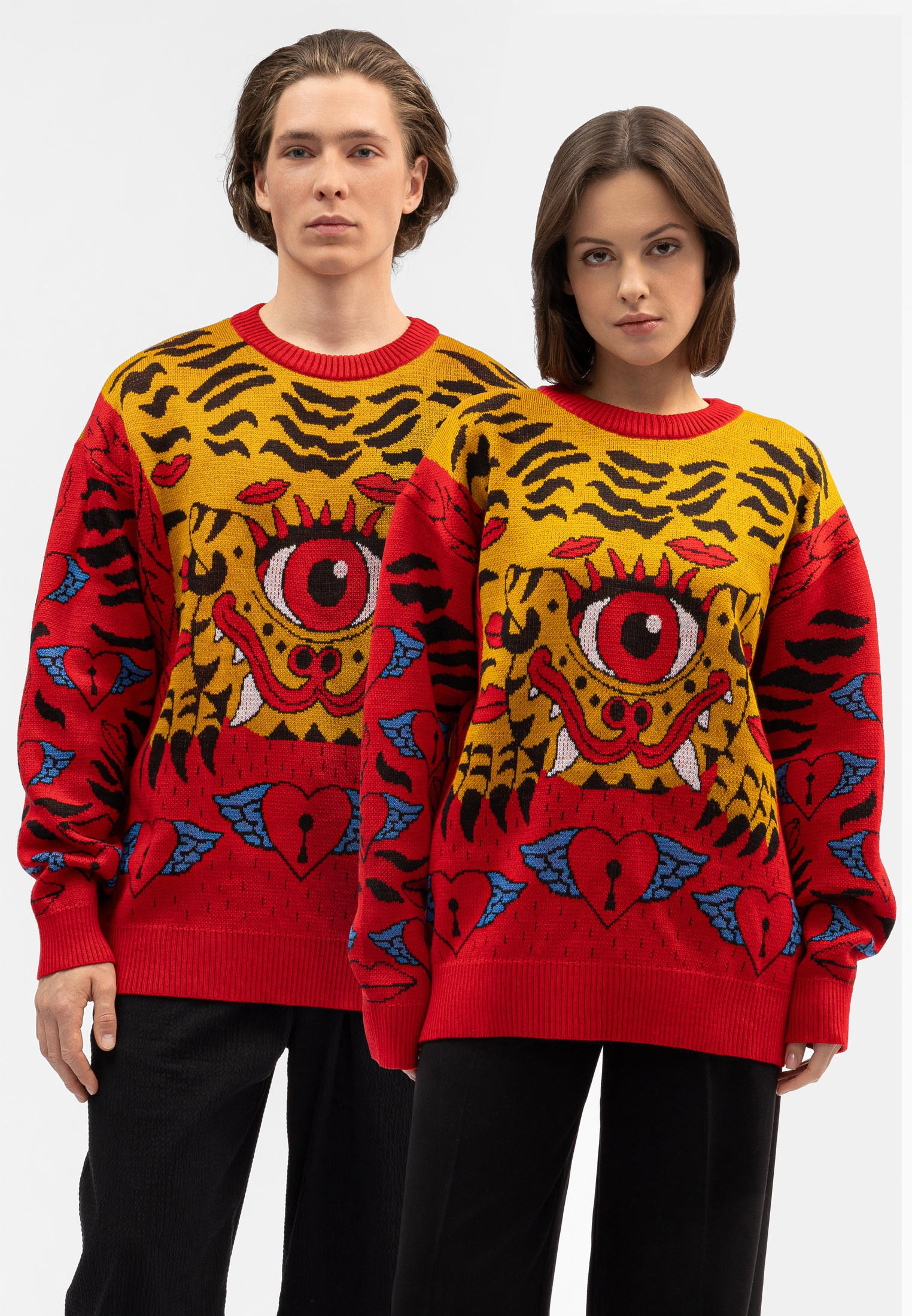 Фотосъёмка свитеров «Behind the scenes» — каталог для Lamoda в СПб