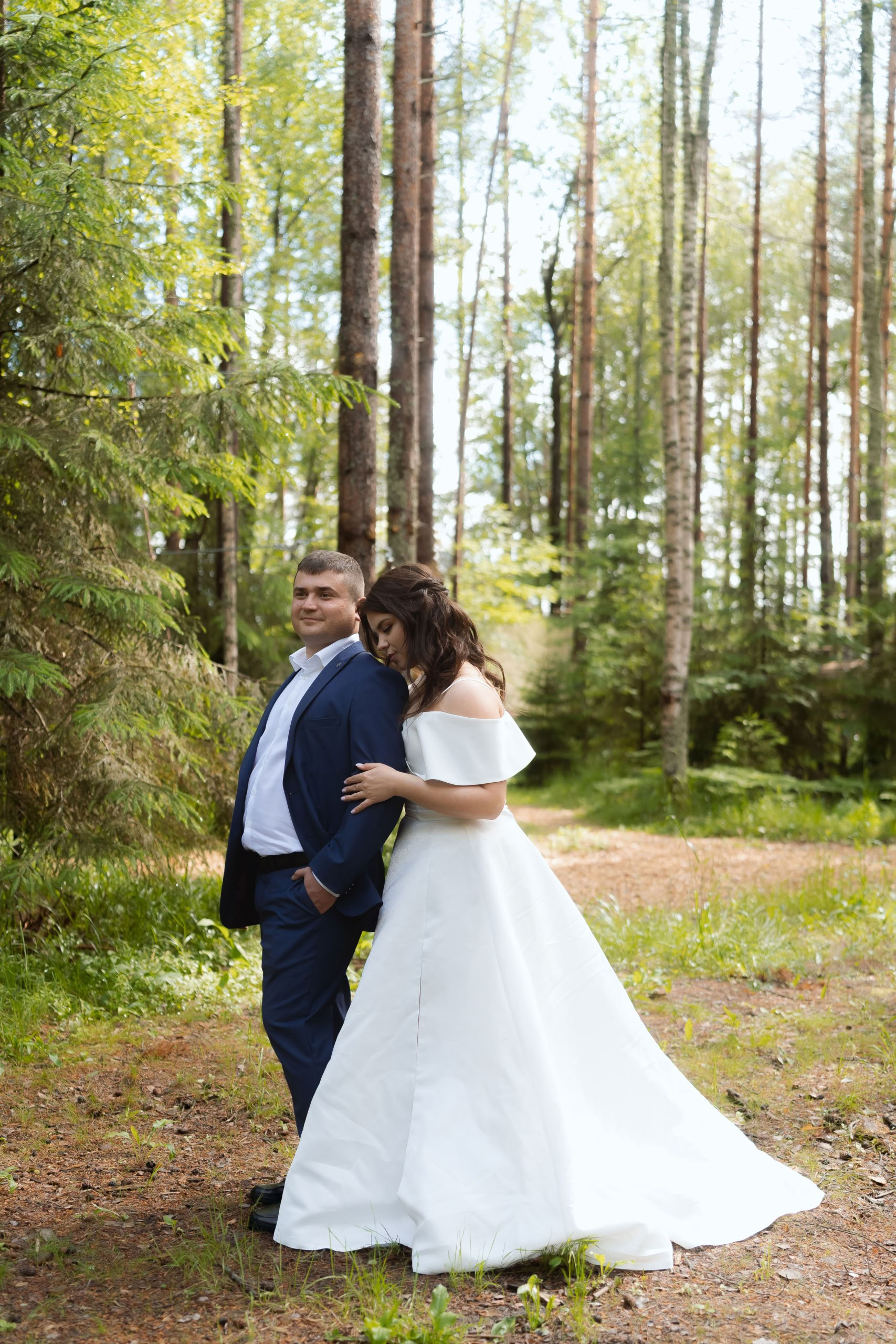 Мария и Михаил — прогулка у озера и церемония. Свадебный фотограф Дмитрий Родионов — Санкт-Петербург и Ленинградская область