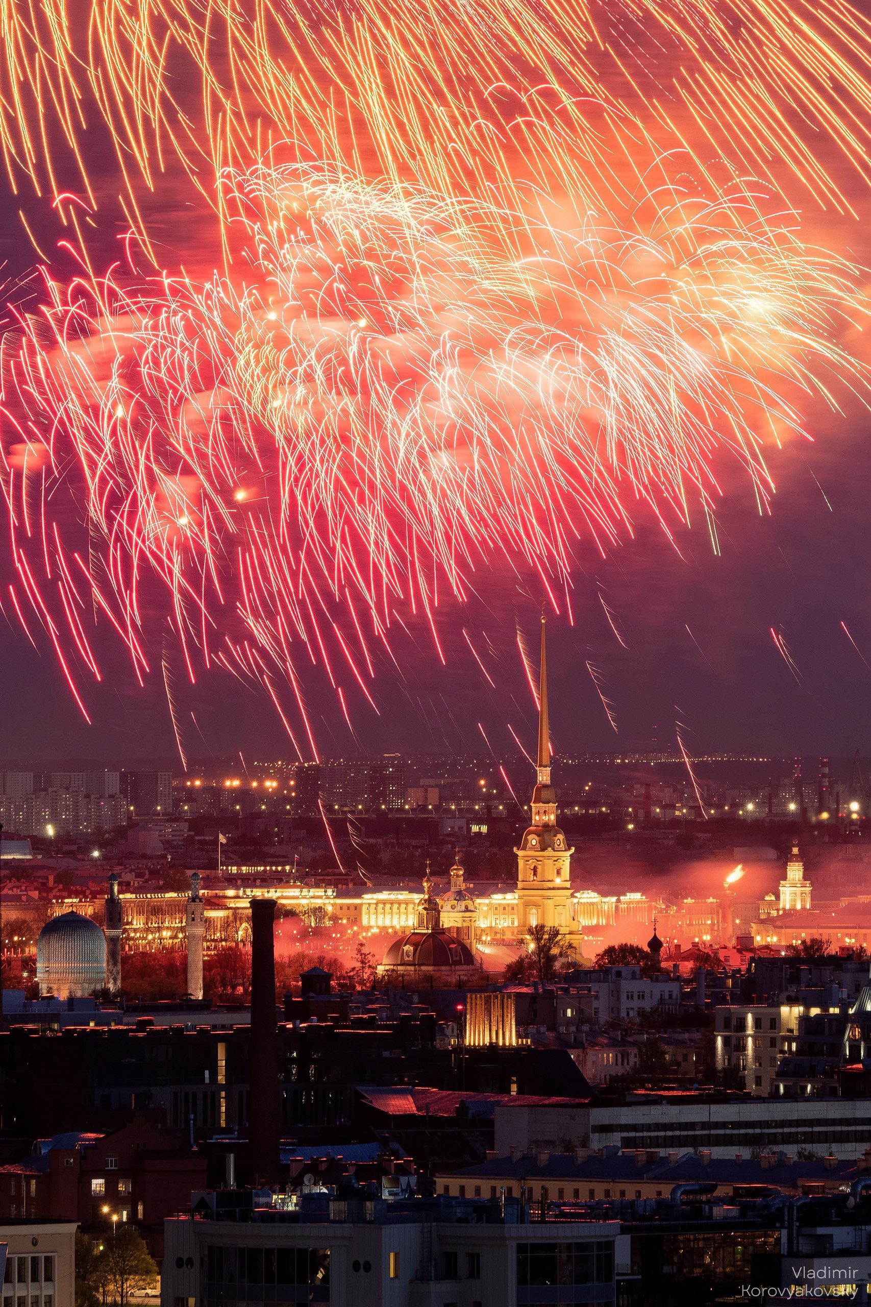 City landscape. Photographer Vladimir Korovyakovsky