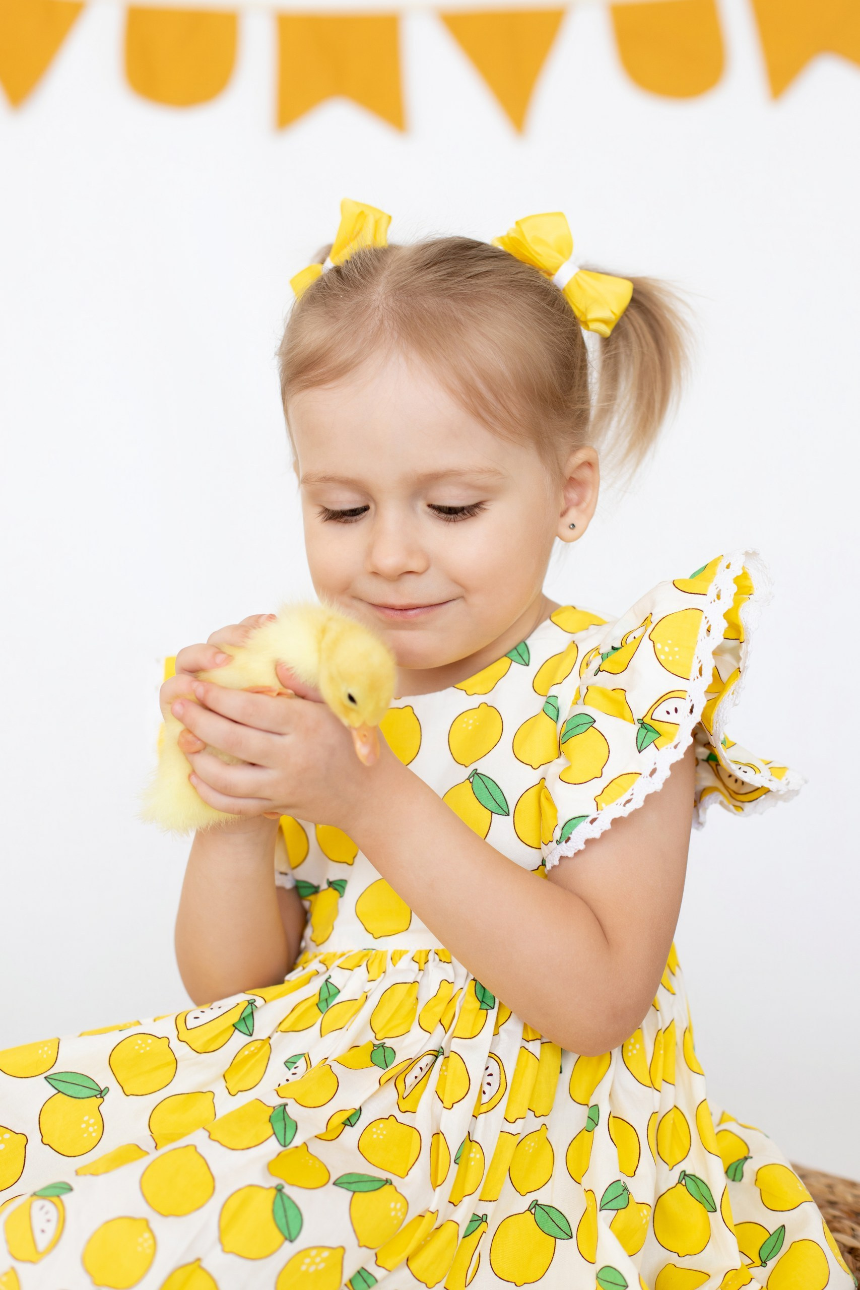 Детские фотосессии с утятами в Железнодорожном и Балашихе