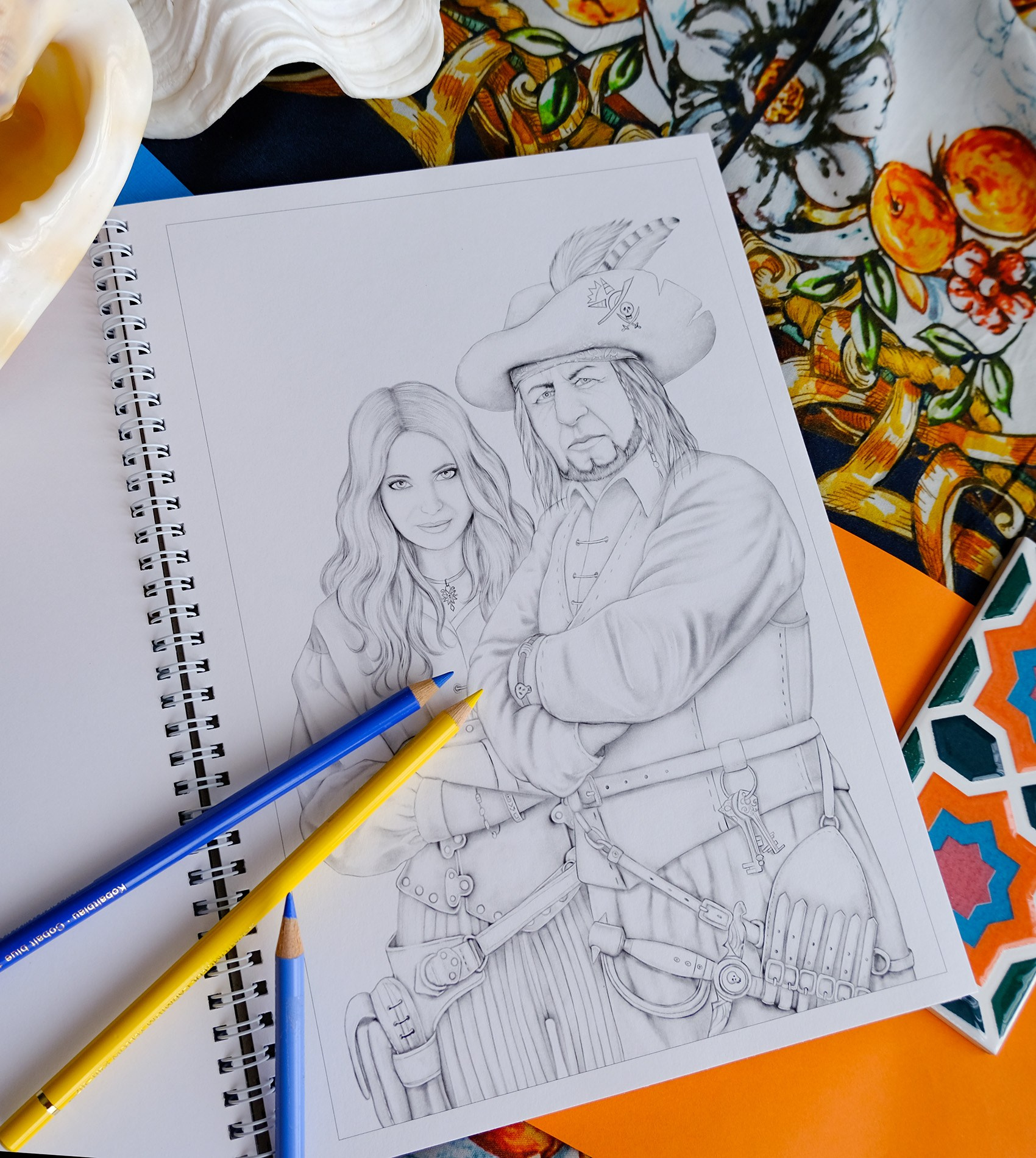 Pirates. Раскраски Алёны Лазаревой