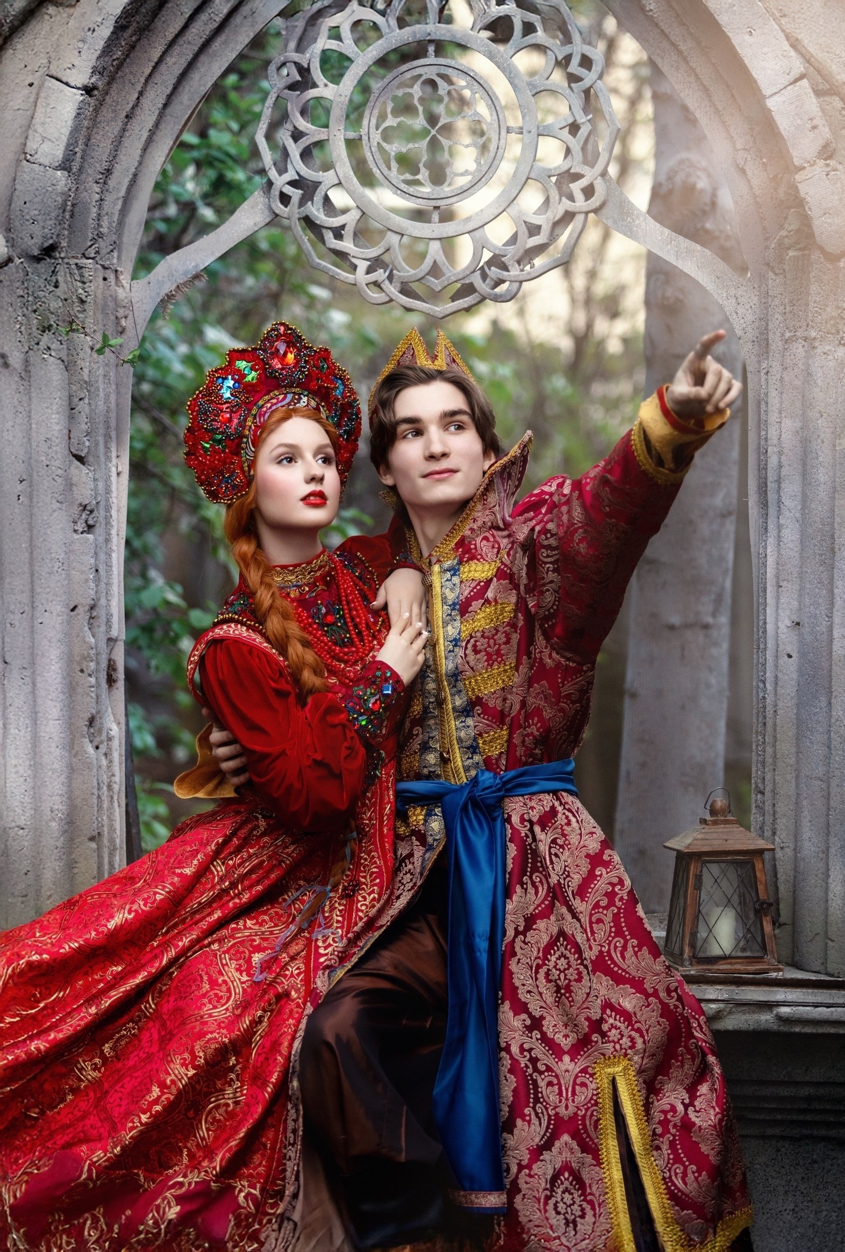 Аннушка. Русские народные костюмы в Москве