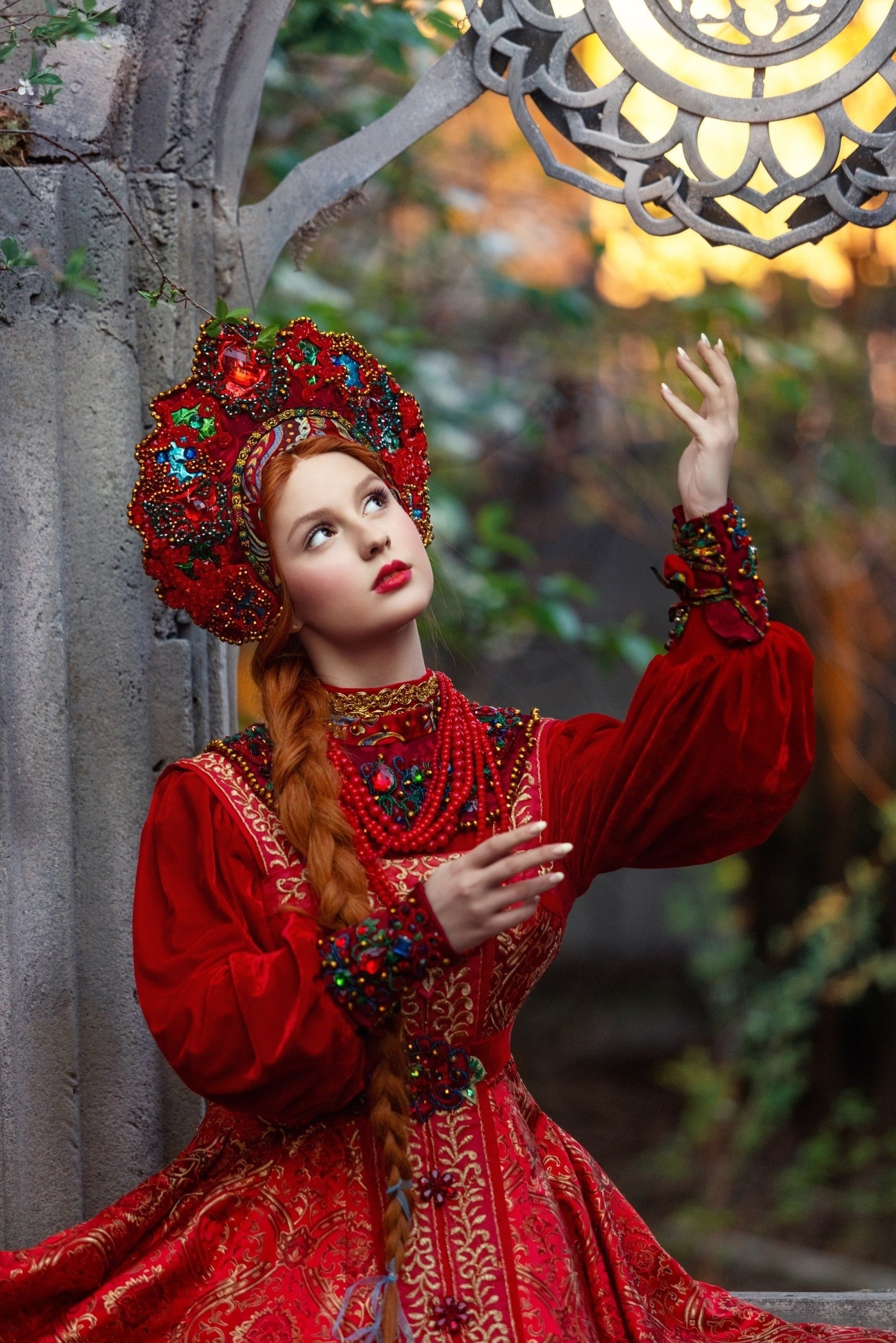 Аннушка. Русские народные костюмы в Москве