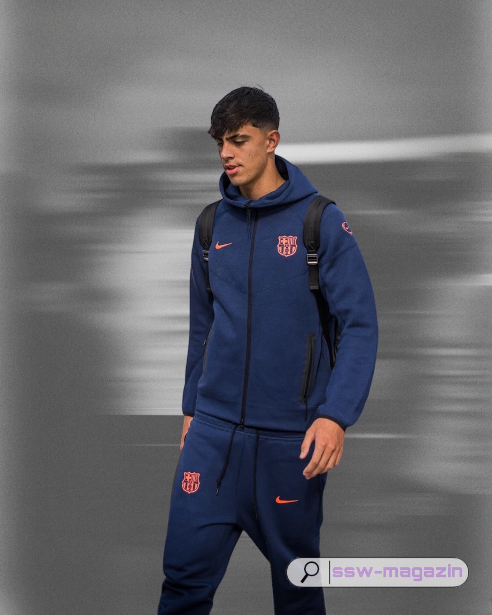 Костюм Barcelona tech fleece 2025 купить. Футбольный магазин — ssw_magazin