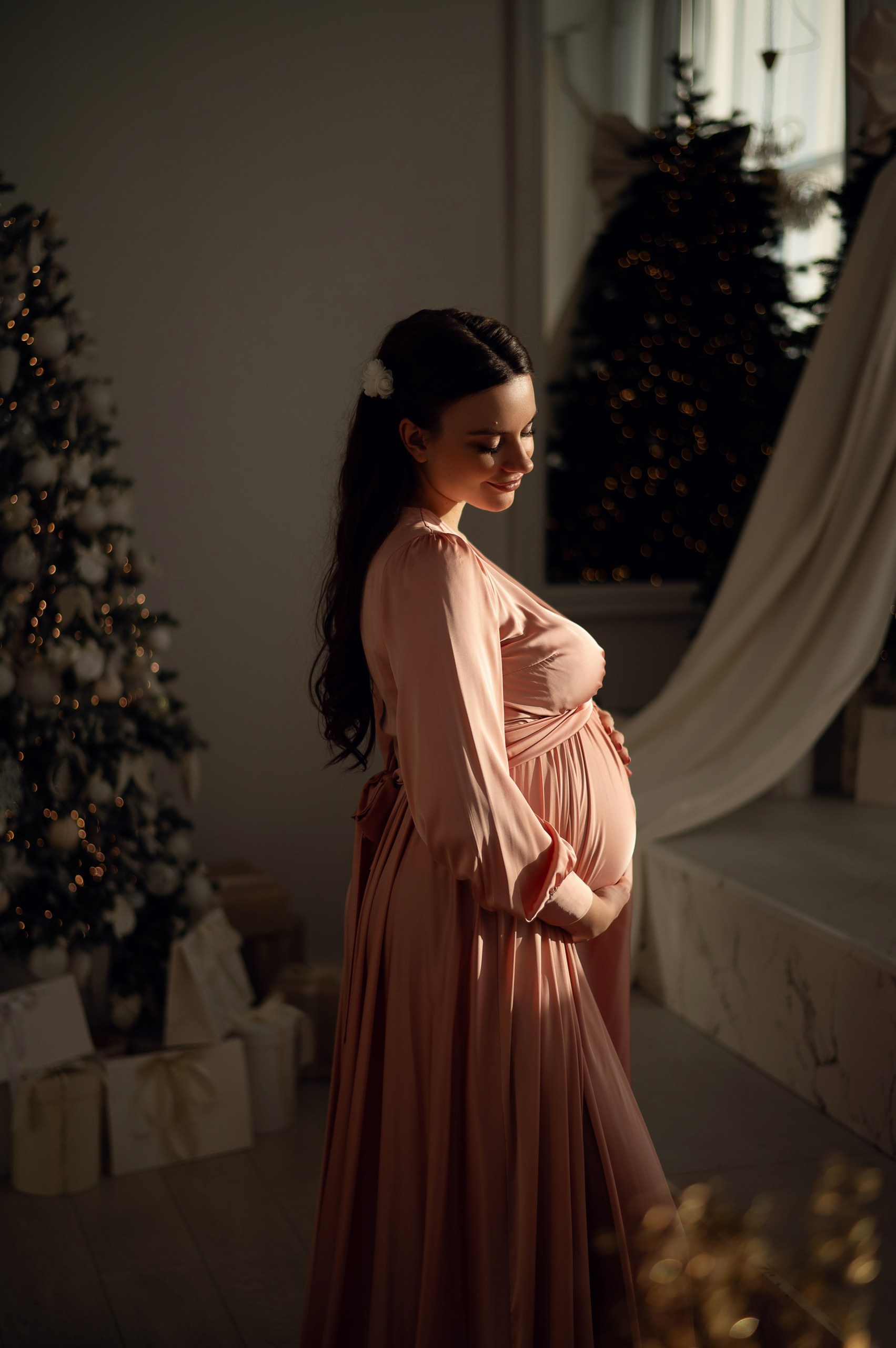 Новогодние студии, Новогодние залы для фотосессии в Санкт-Петербурге. Новогодние семейные фотосессии в СПб. Женский фотограф Санкт-Петербург Александра Колий