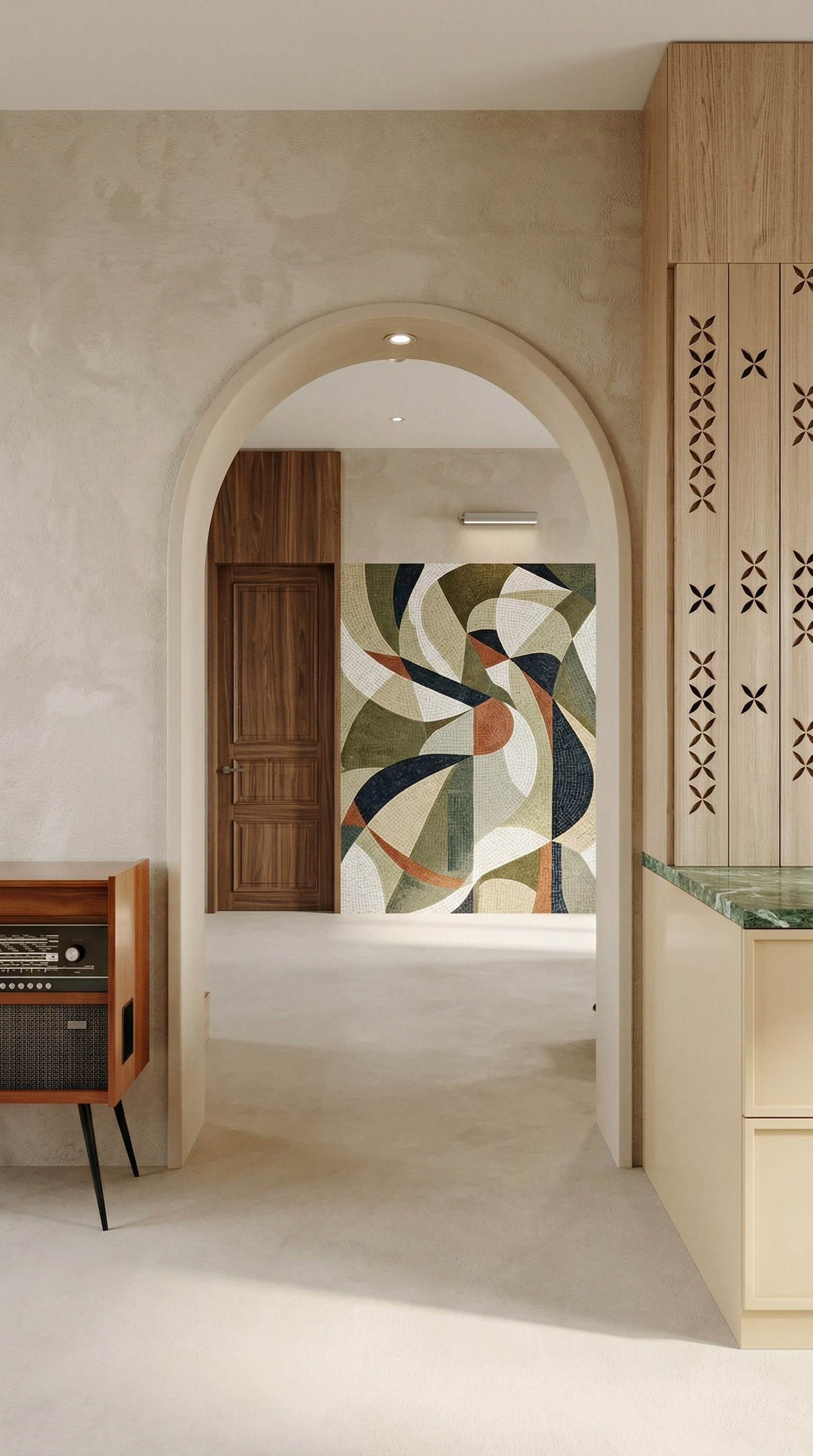 Концептуальный дизайн с AI. 3D визуализация интерьера и архитектурной среды