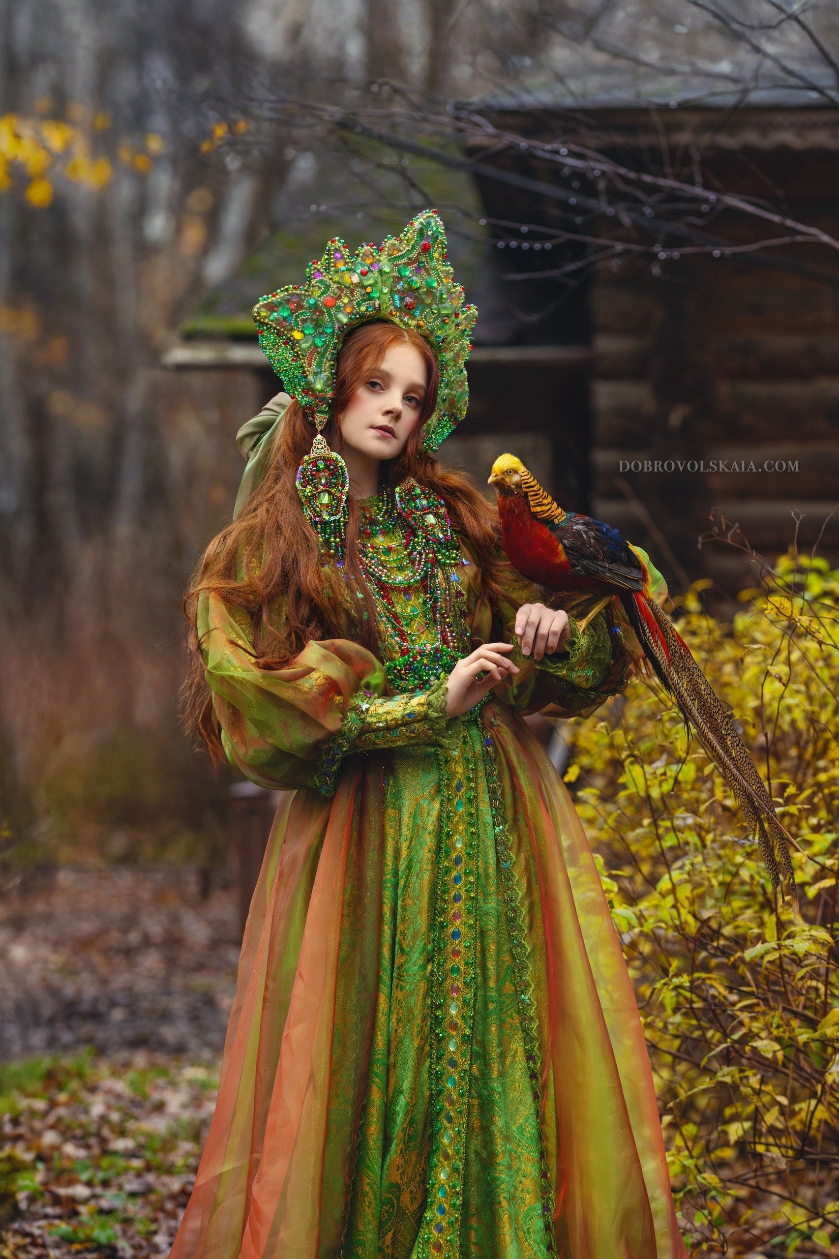 Царевна Лягушка. Русские народные костюмы в Москве