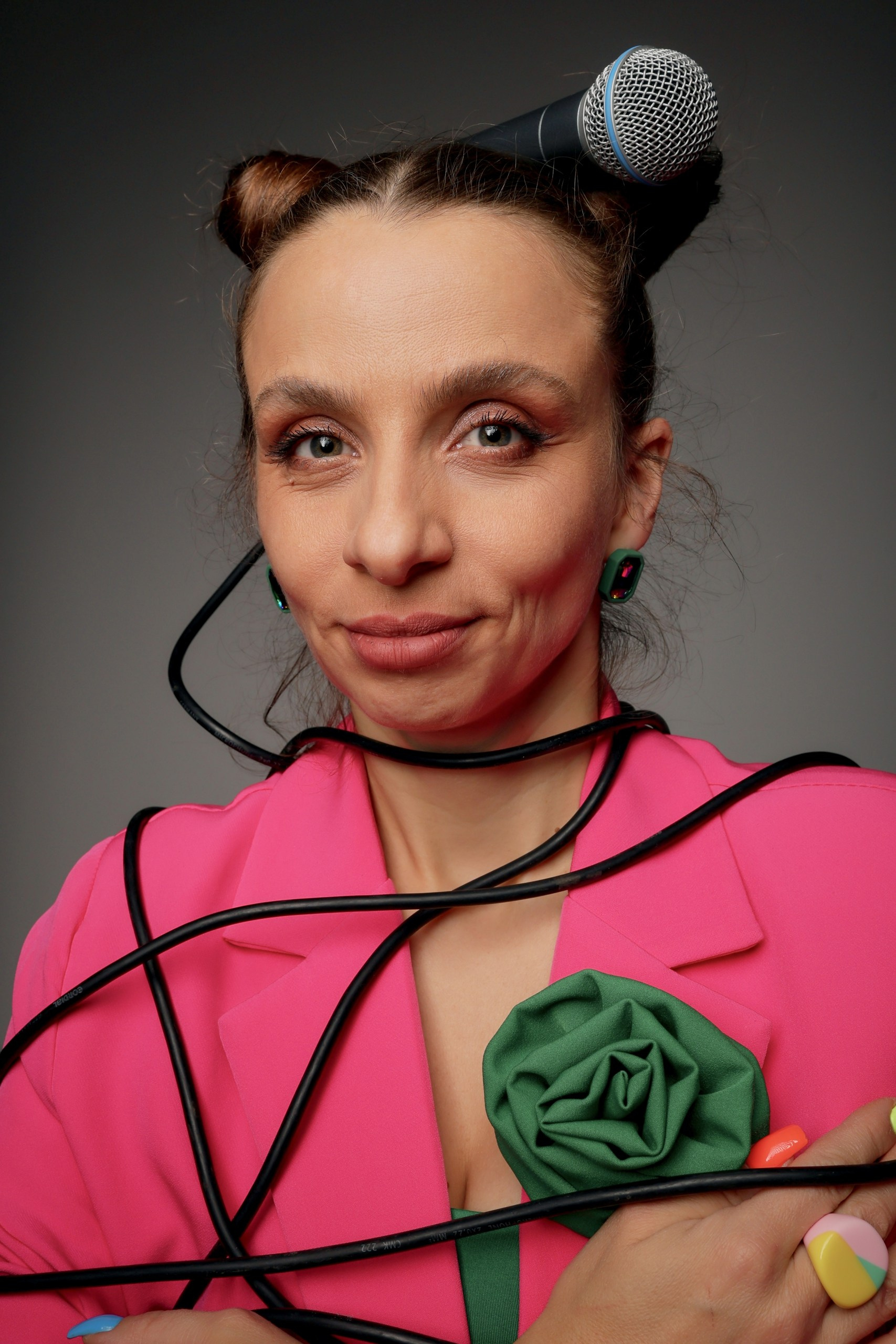 Фотосессия в студии для ведущей