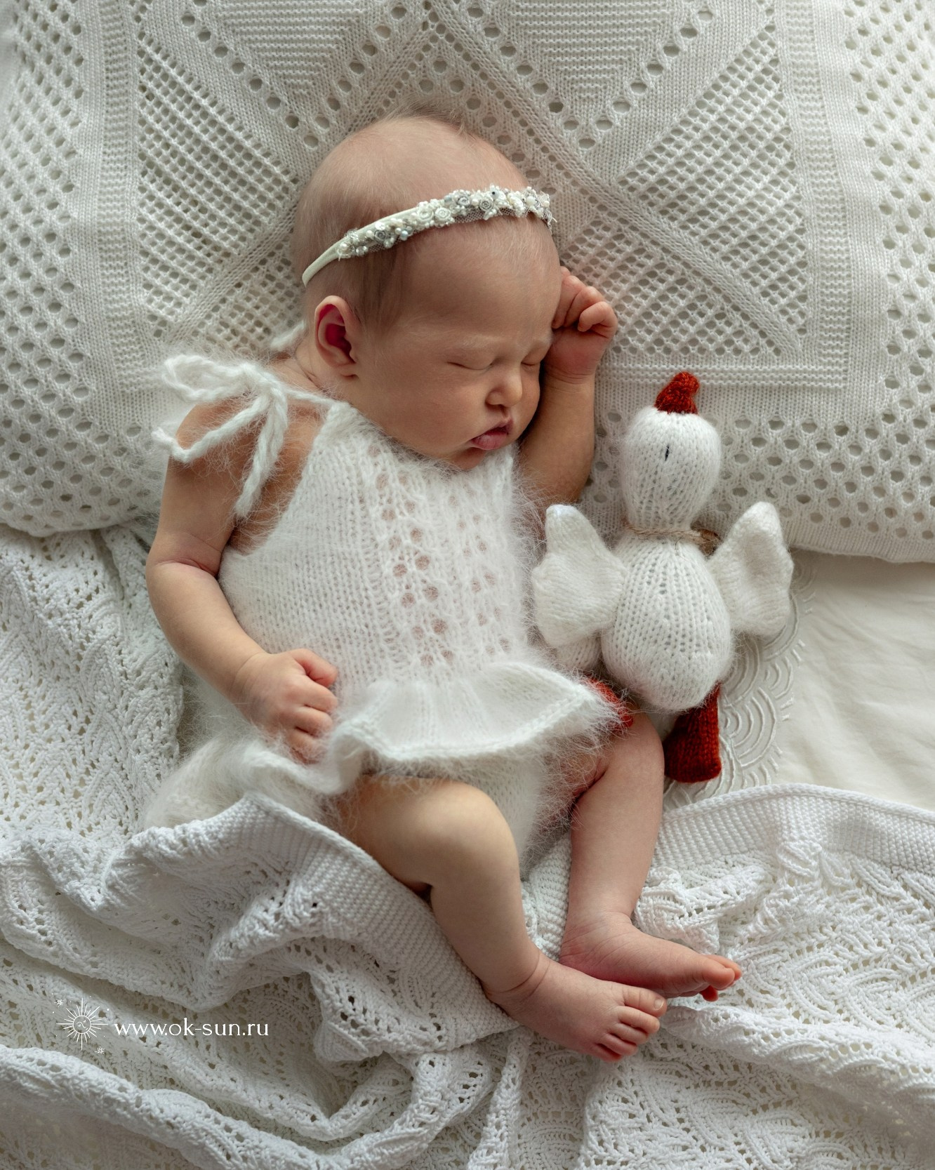 Фотосессия ньюборн девочки