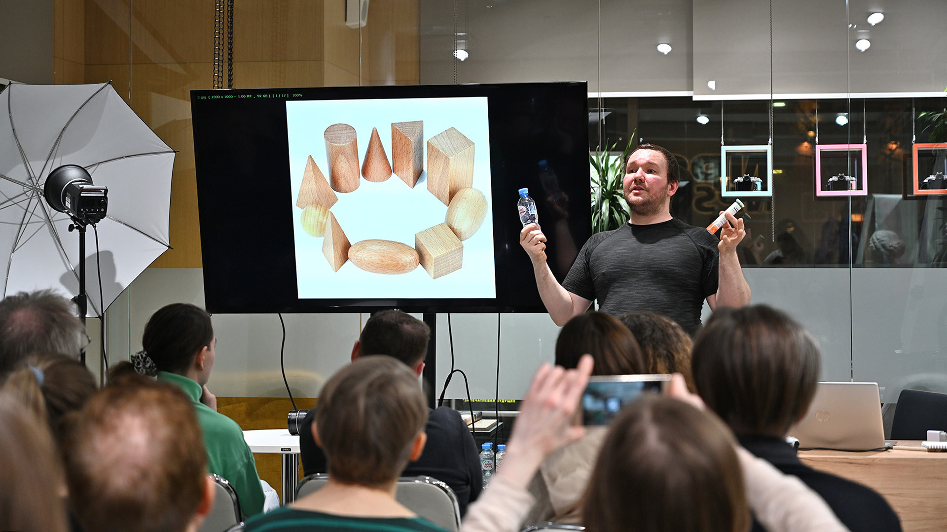 Мастер класс в школе Nikon