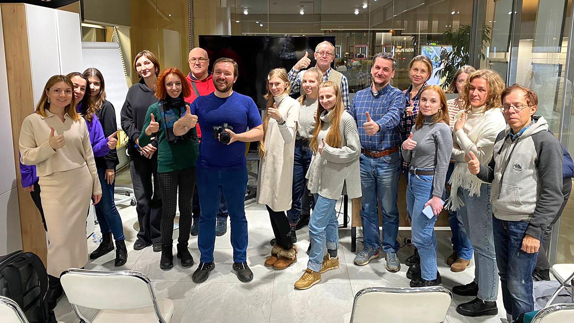 Фотограф Дмитрий Дрогунов в школе Nikon