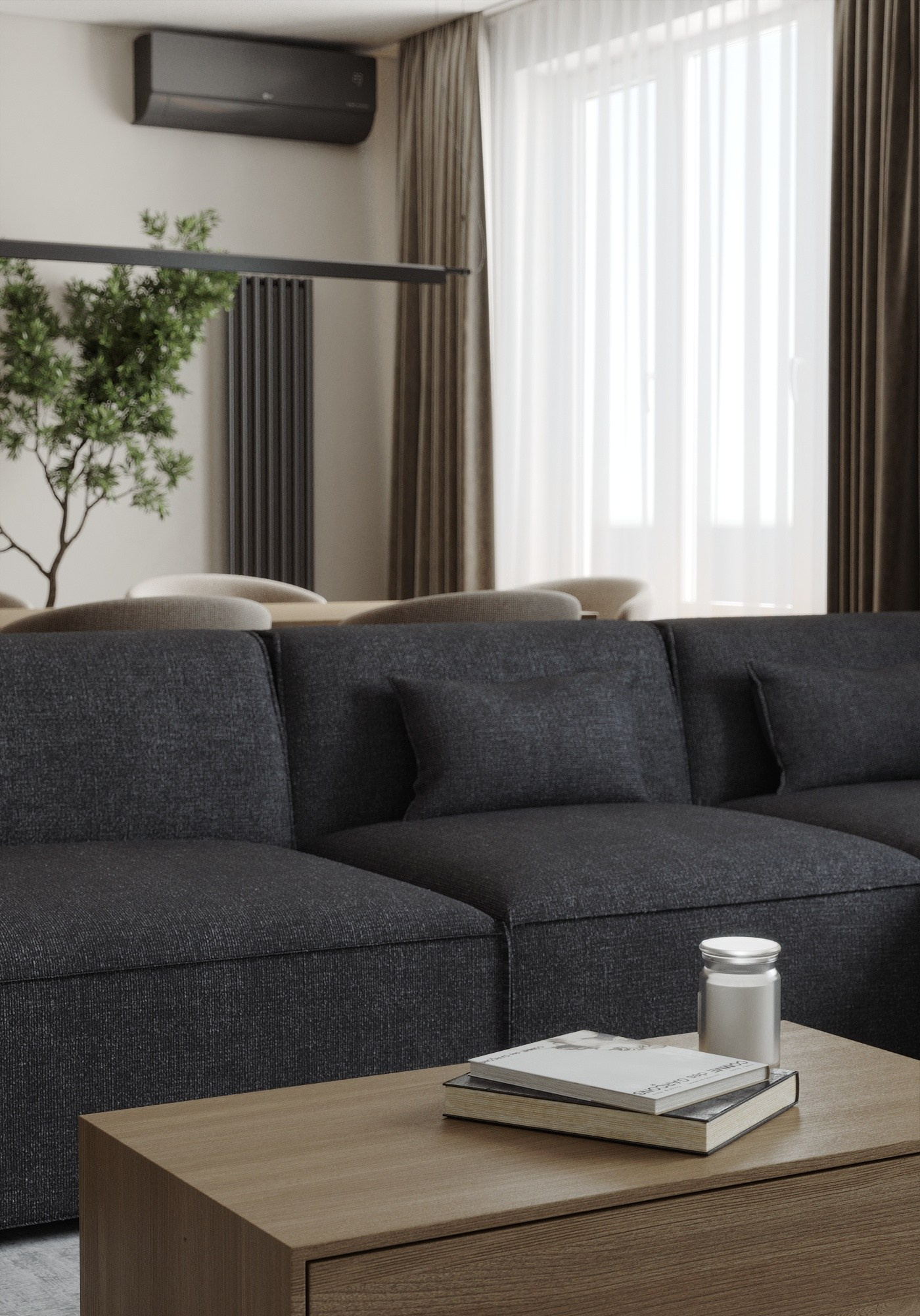 //квартира 80 м². Студия дизайна интерьера ESLI.BURO