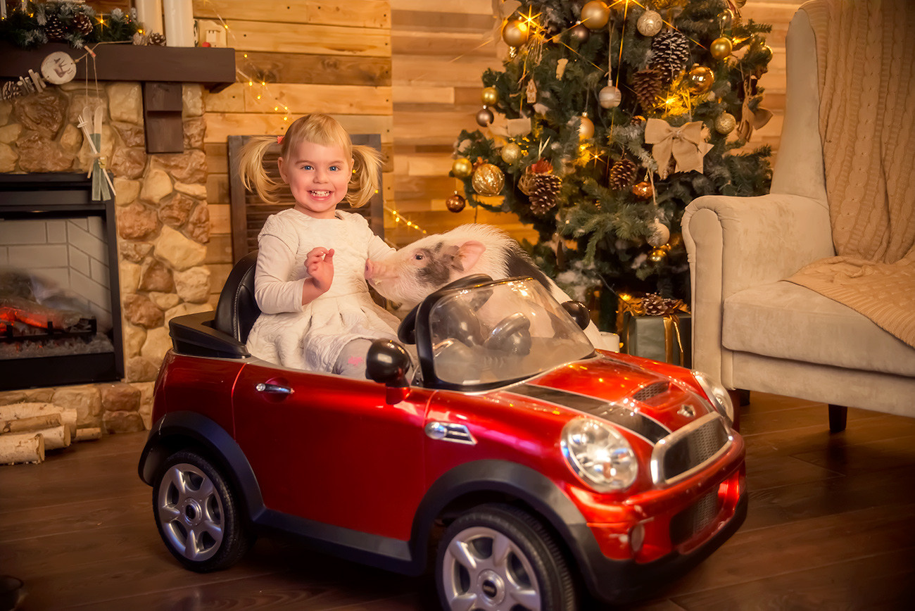 Новогодняя фотосессия. Фотограф в Москве Аня Цыплакова