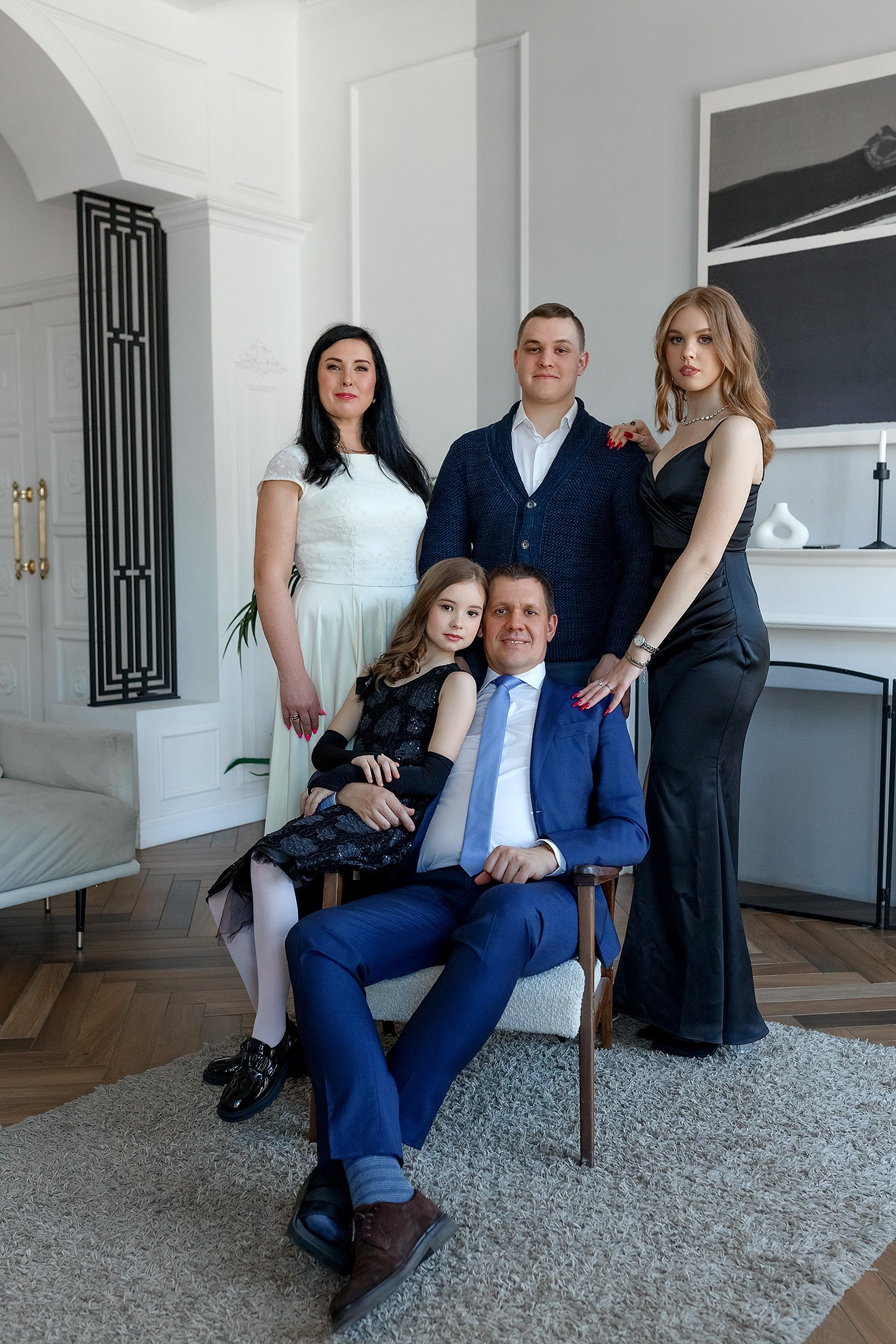 Съёмка большой семьи. Фотограф в Санкт-Петербурге Наталья Макарова