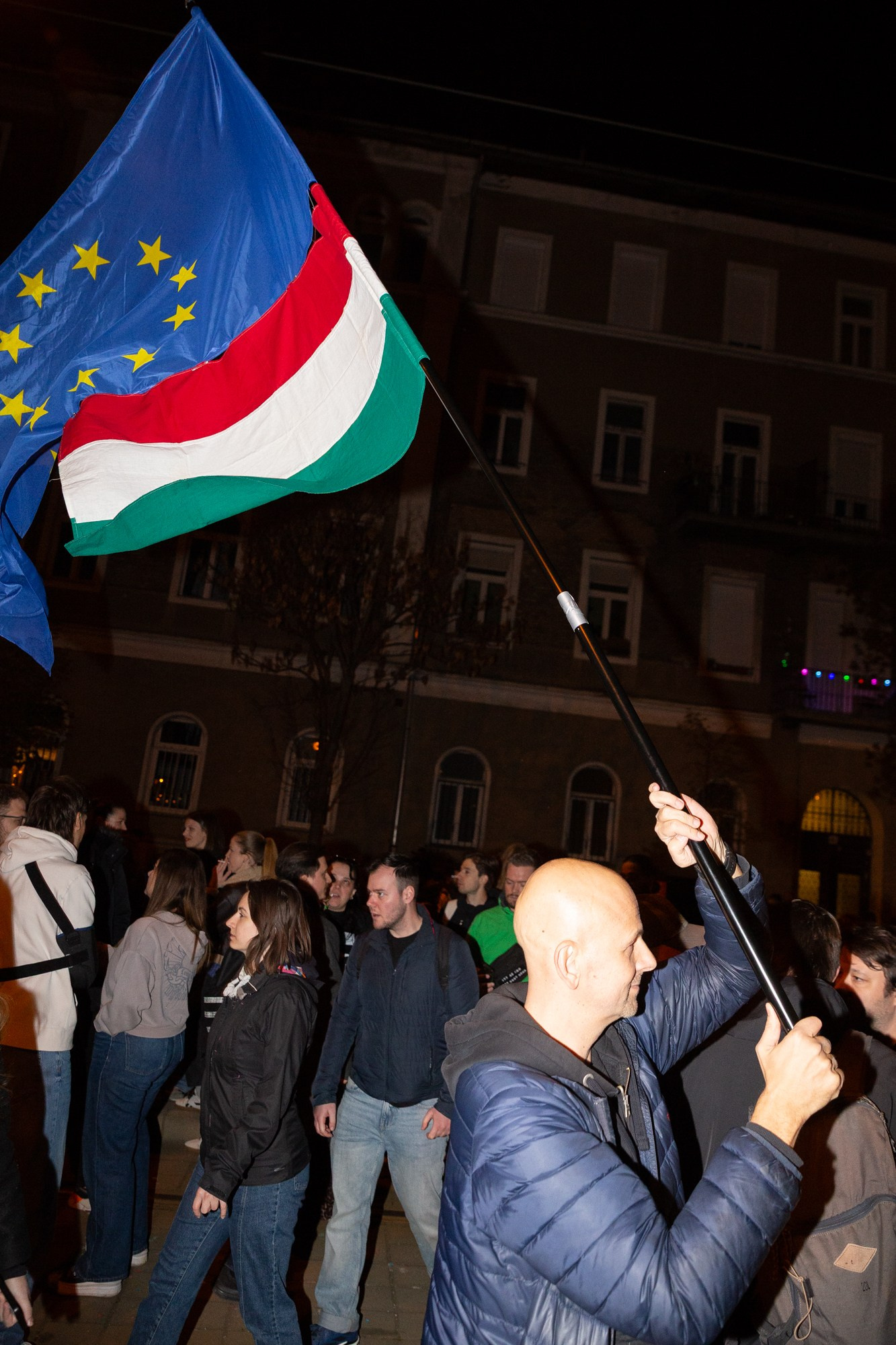 TISZA Victory Night, Hungary 2026. Photographer in Budapest — Yura Knyazev