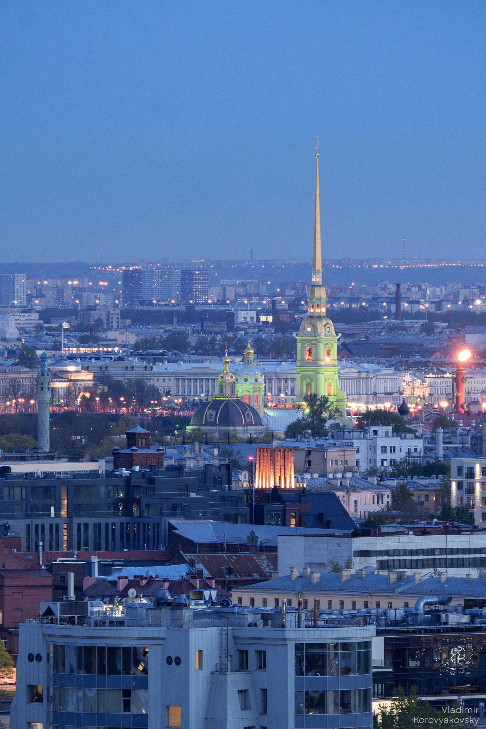 City landscape. Photographer Vladimir Korovyakovsky