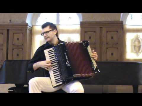 Фестивали в Литве и Польше 2012. Аккордеонист Мирослав Лелюх